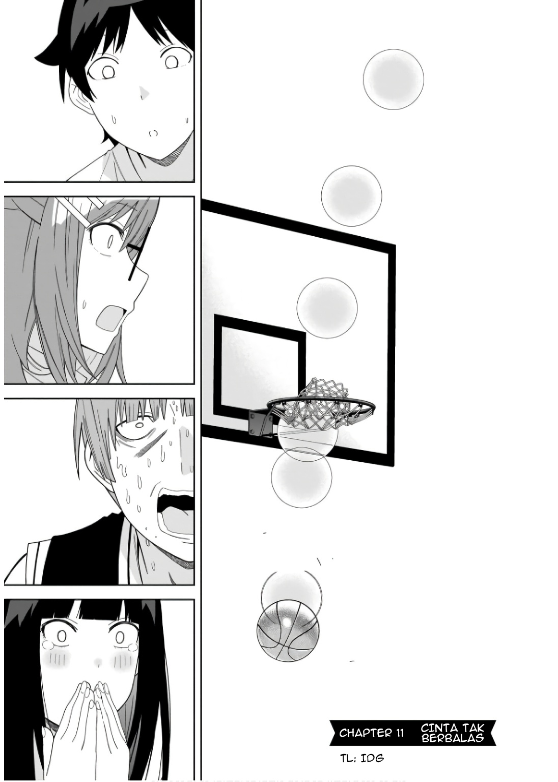 Classmate no Moto Idol ga, Tonikaku Kyodou Fushin nan desu. Chapter 11 - halaman 1