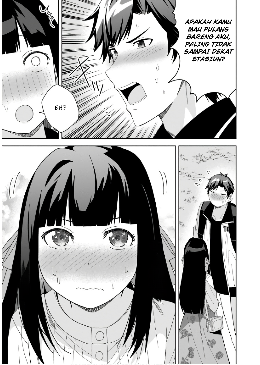 Classmate no Moto Idol ga, Tonikaku Kyodou Fushin nan desu. Chapter 11 - halaman 11