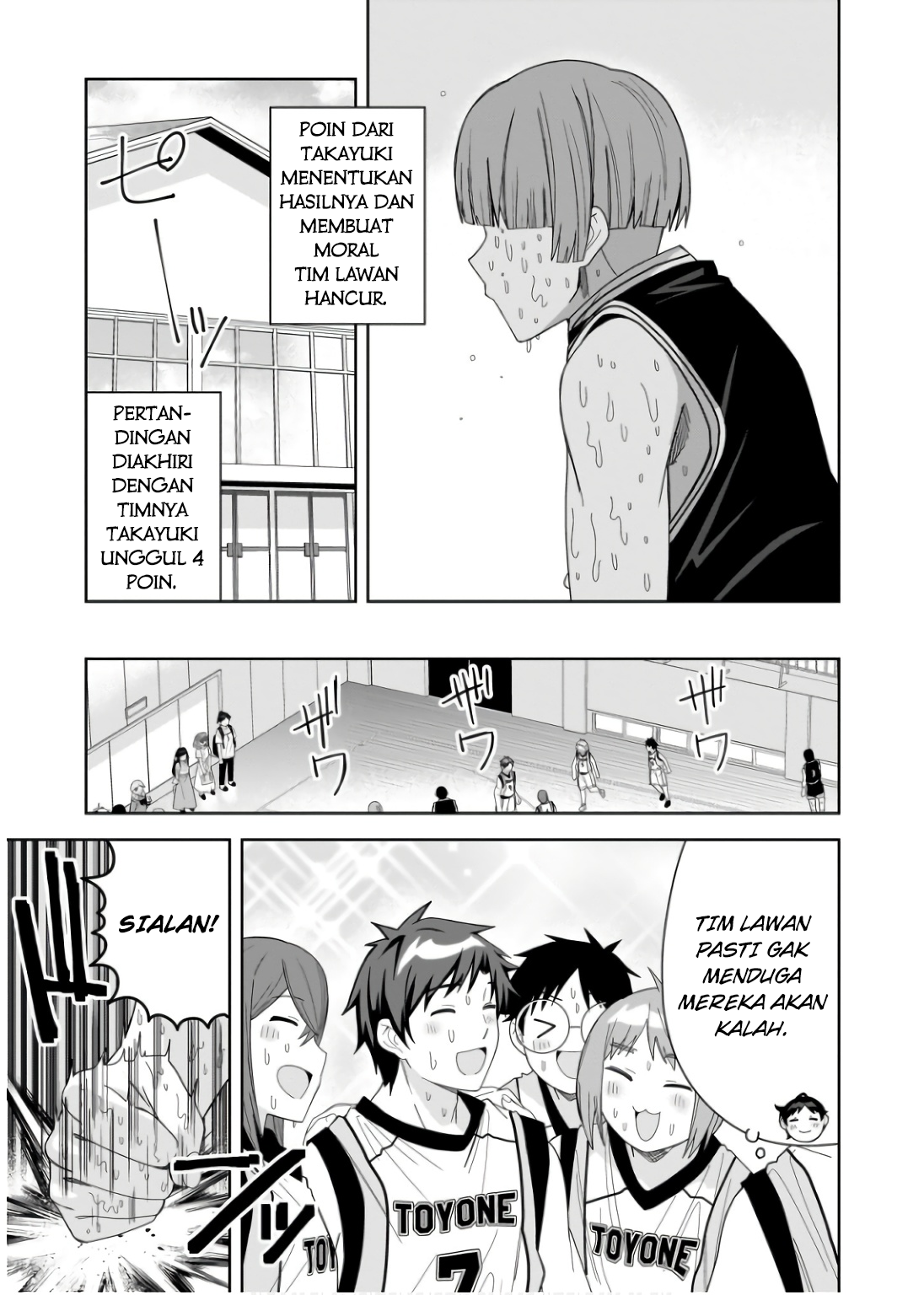 Classmate no Moto Idol ga, Tonikaku Kyodou Fushin nan desu. Chapter 11 - halaman 3