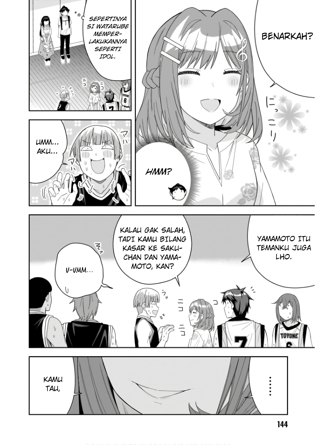 Classmate no Moto Idol ga, Tonikaku Kyodou Fushin nan desu. Chapter 11 - halaman 6