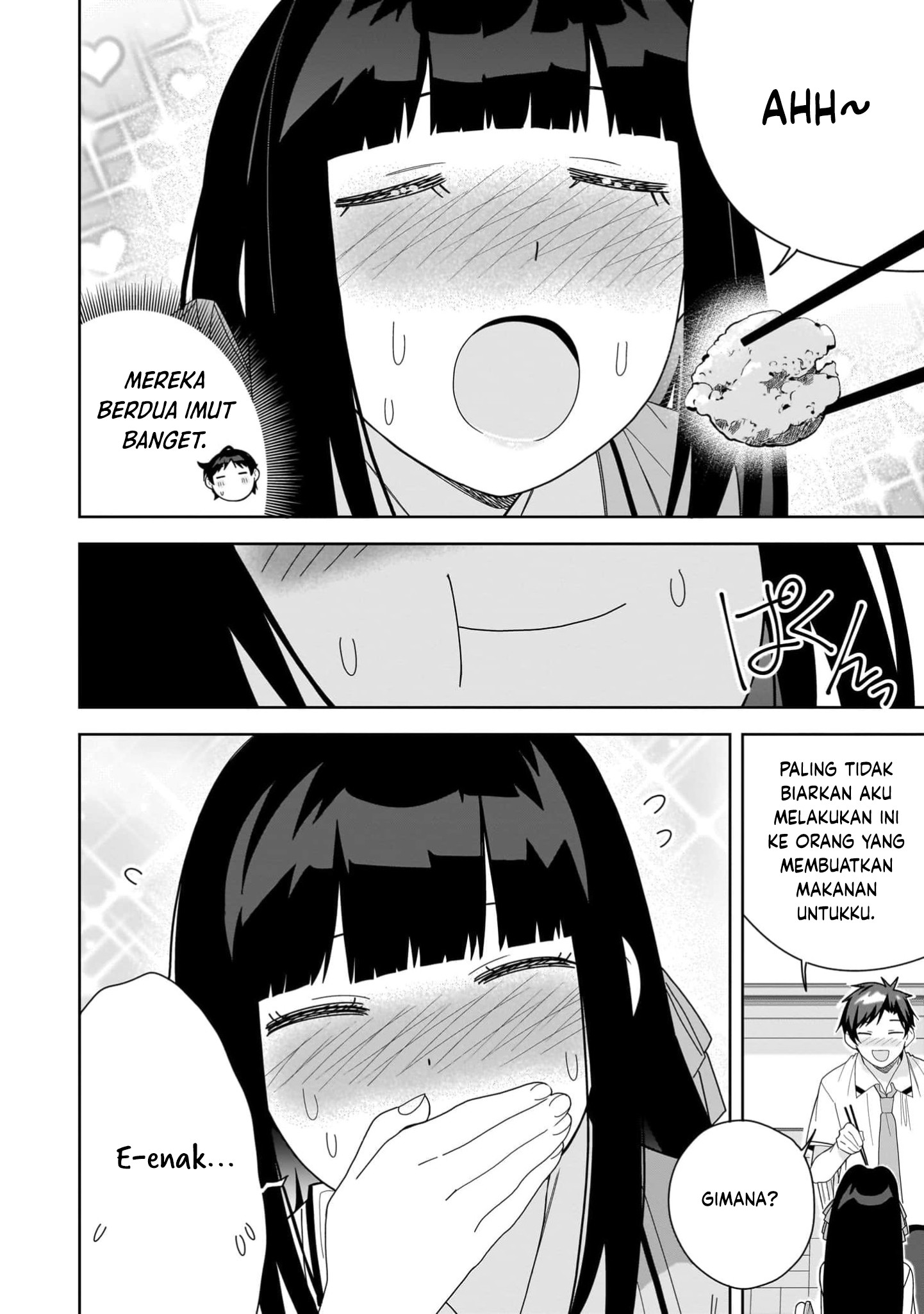 Classmate no Moto Idol ga, Tonikaku Kyodou Fushin nan desu. Chapter 12 - halaman 14