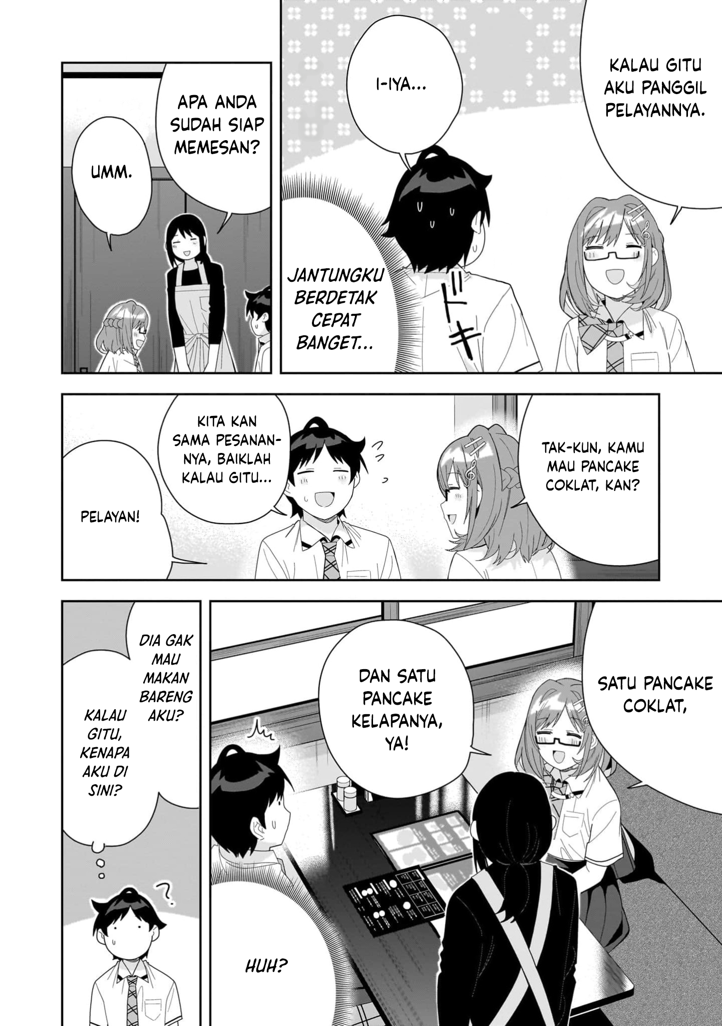 Classmate no Moto Idol ga, Tonikaku Kyodou Fushin nan desu. Chapter 12 - halaman 20