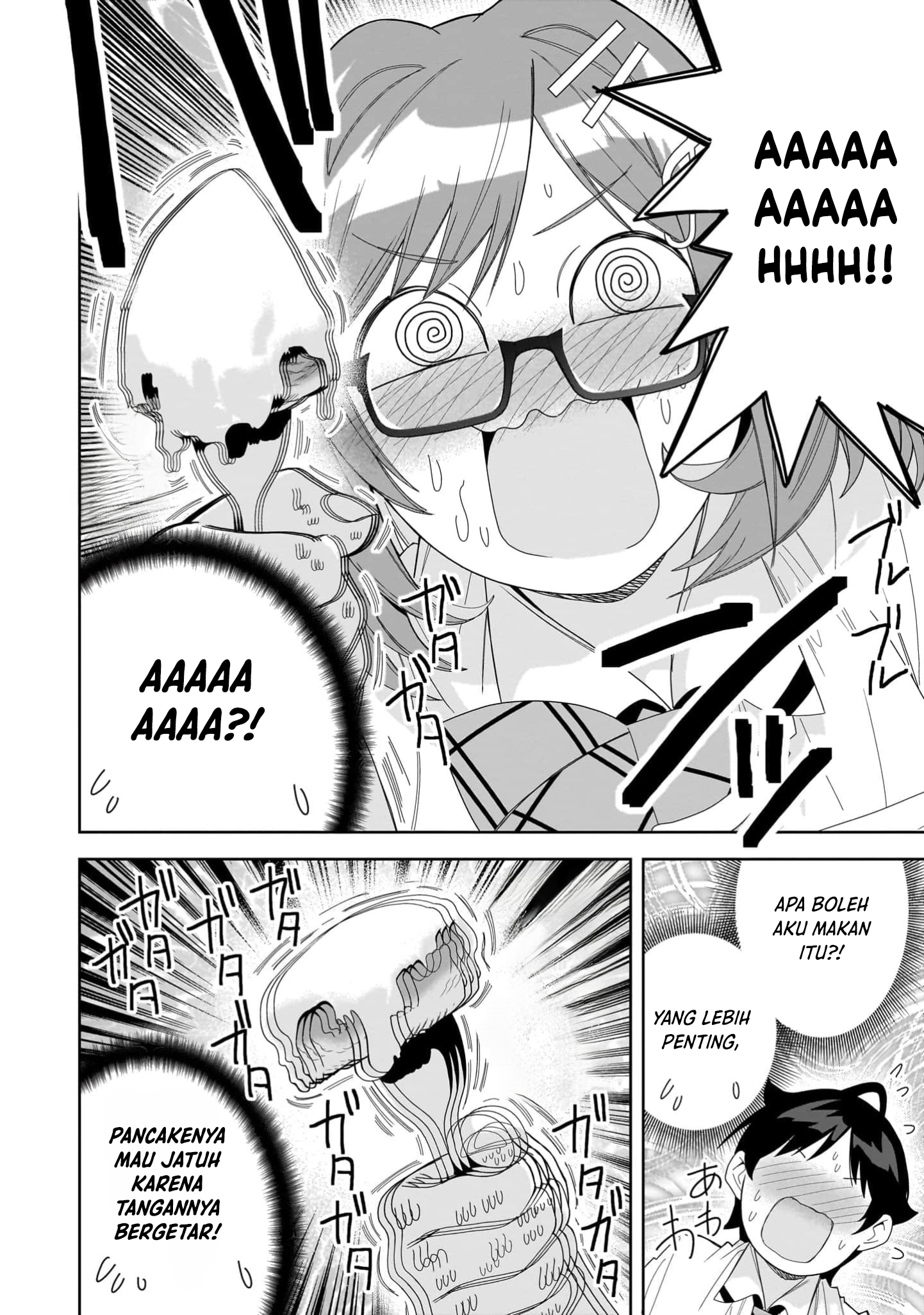 Classmate no Moto Idol ga, Tonikaku Kyodou Fushin nan desu. Chapter 12 - halaman 24
