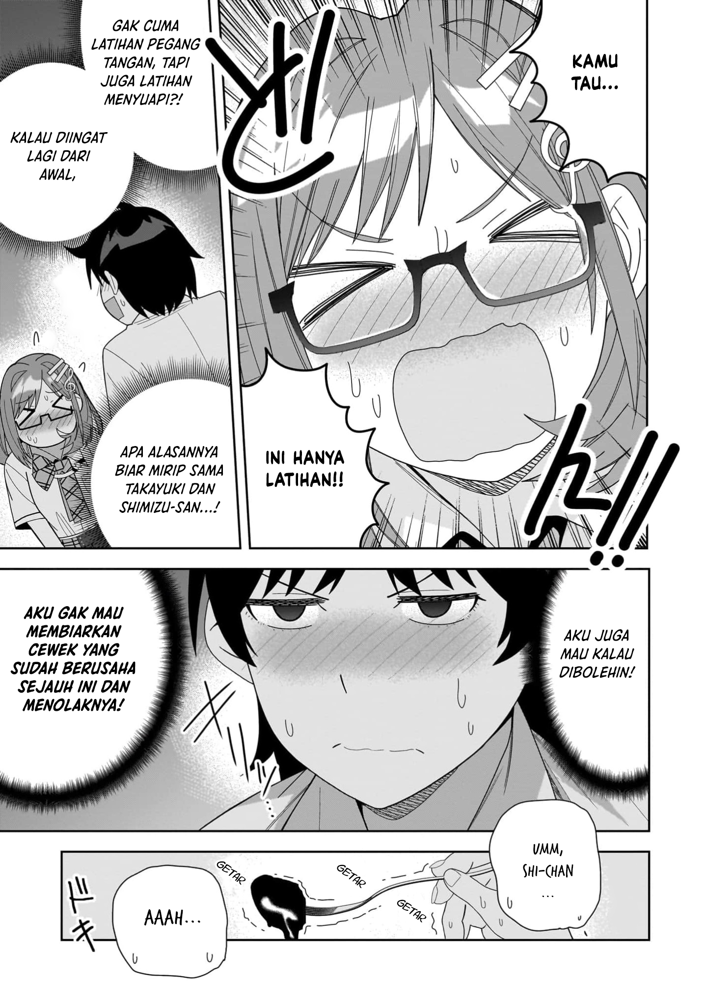 Classmate no Moto Idol ga, Tonikaku Kyodou Fushin nan desu. Chapter 12 - halaman 27