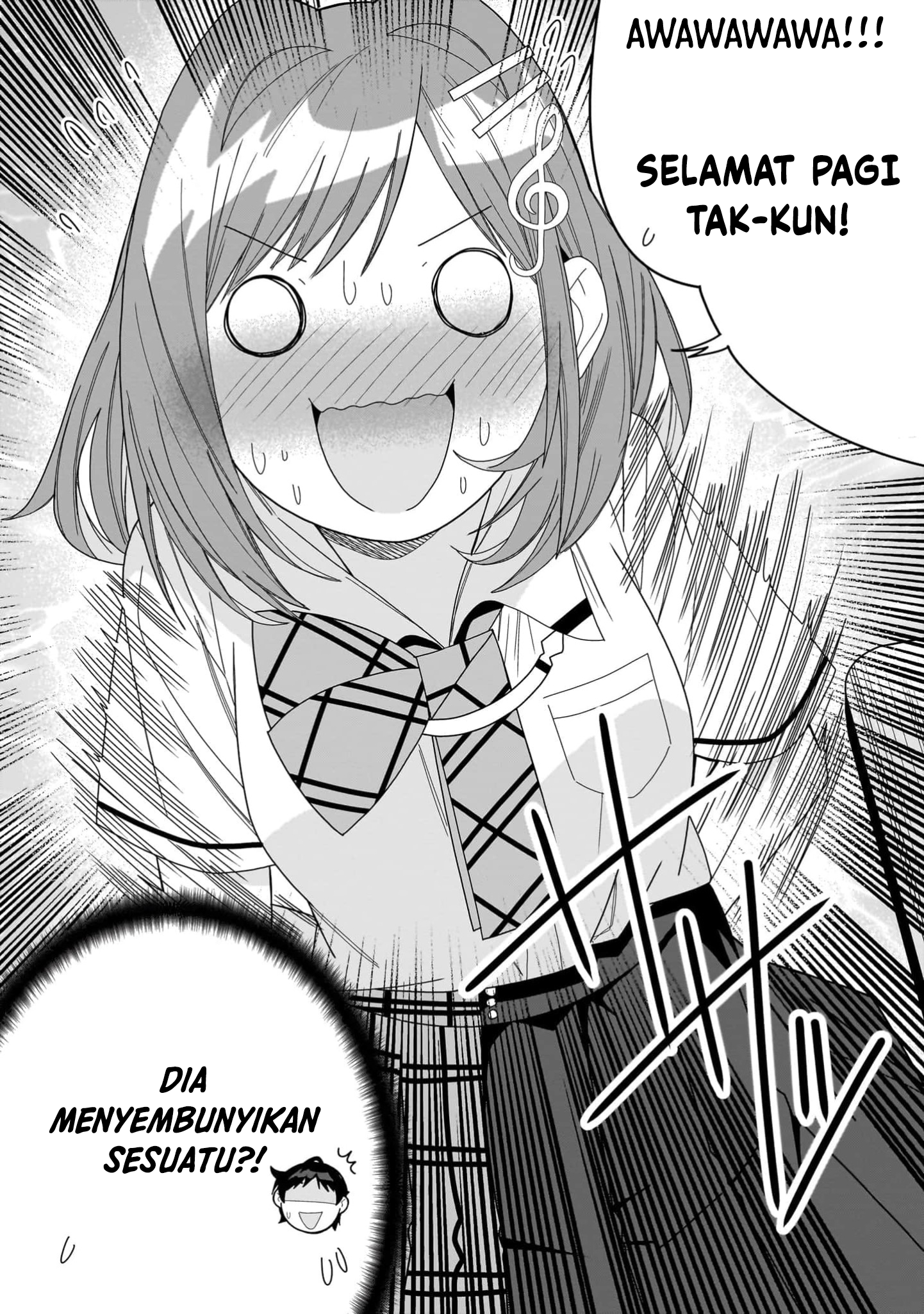 Classmate no Moto Idol ga, Tonikaku Kyodou Fushin nan desu. Chapter 12 - halaman 4
