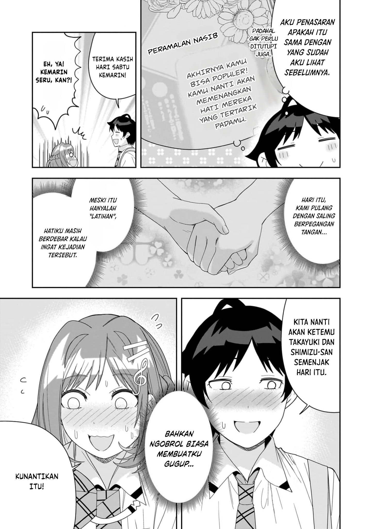 Classmate no Moto Idol ga, Tonikaku Kyodou Fushin nan desu. Chapter 12 - halaman 5