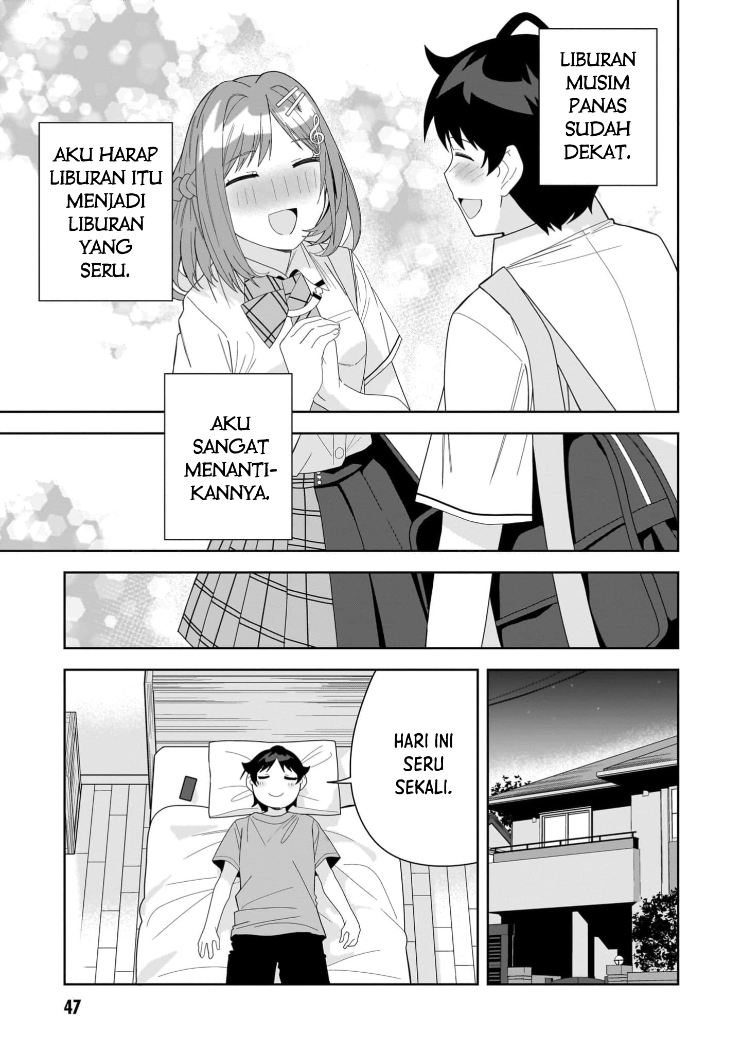 Classmate no Moto Idol ga, Tonikaku Kyodou Fushin nan desu. Chapter 13 - halaman 11