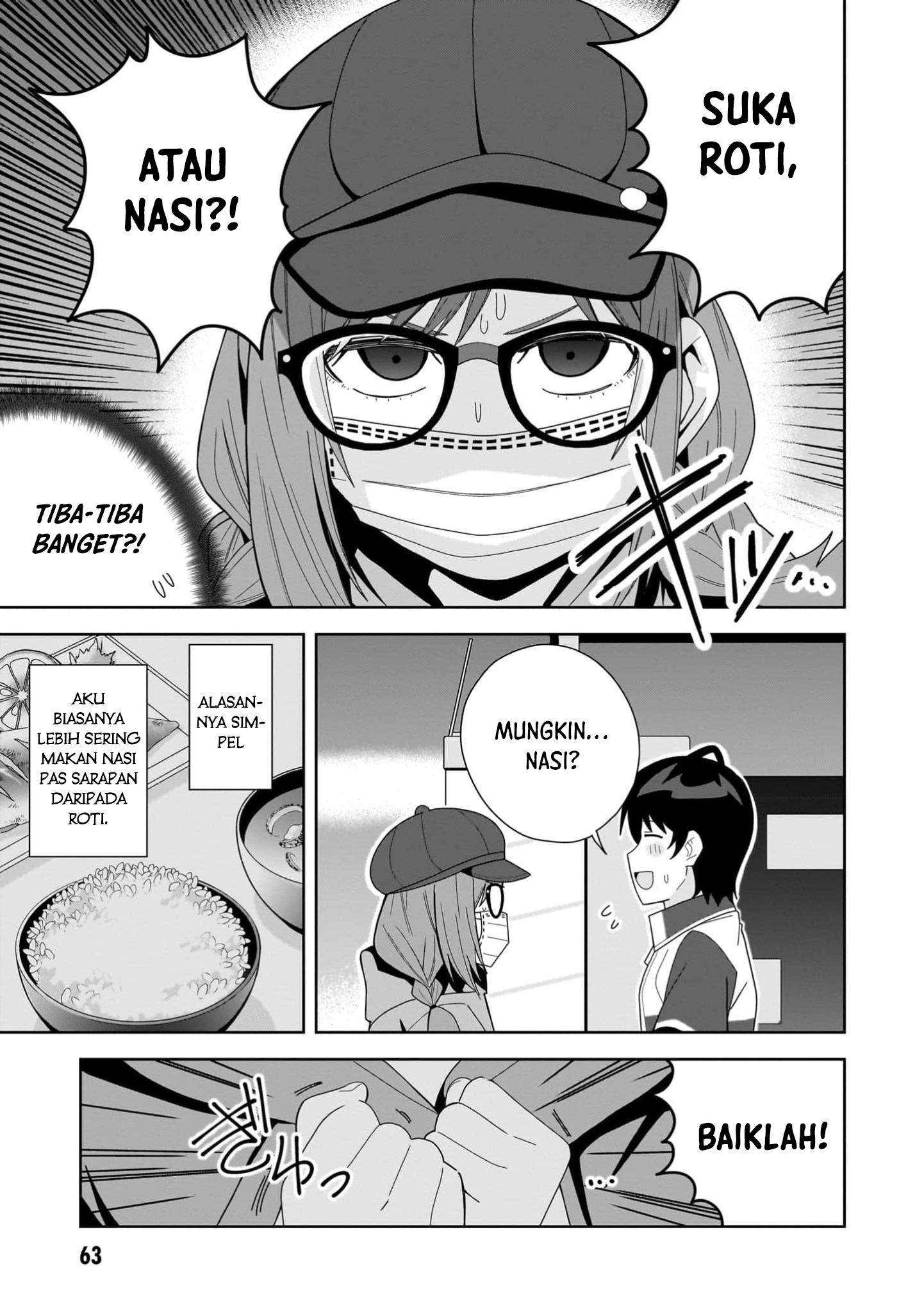 Classmate no Moto Idol ga, Tonikaku Kyodou Fushin nan desu. Chapter 13 - halaman 27