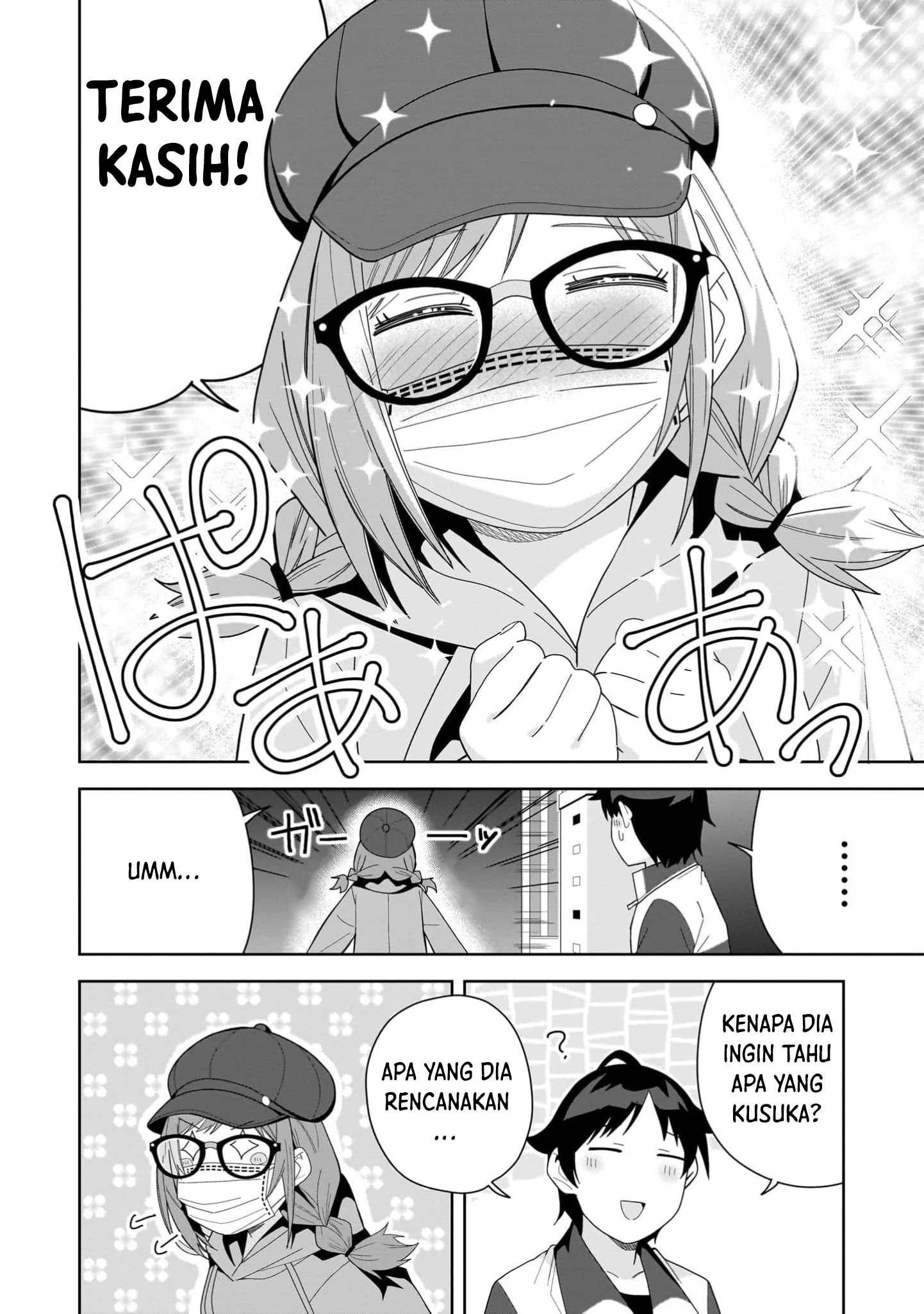 Classmate no Moto Idol ga, Tonikaku Kyodou Fushin nan desu. Chapter 13 - halaman 28