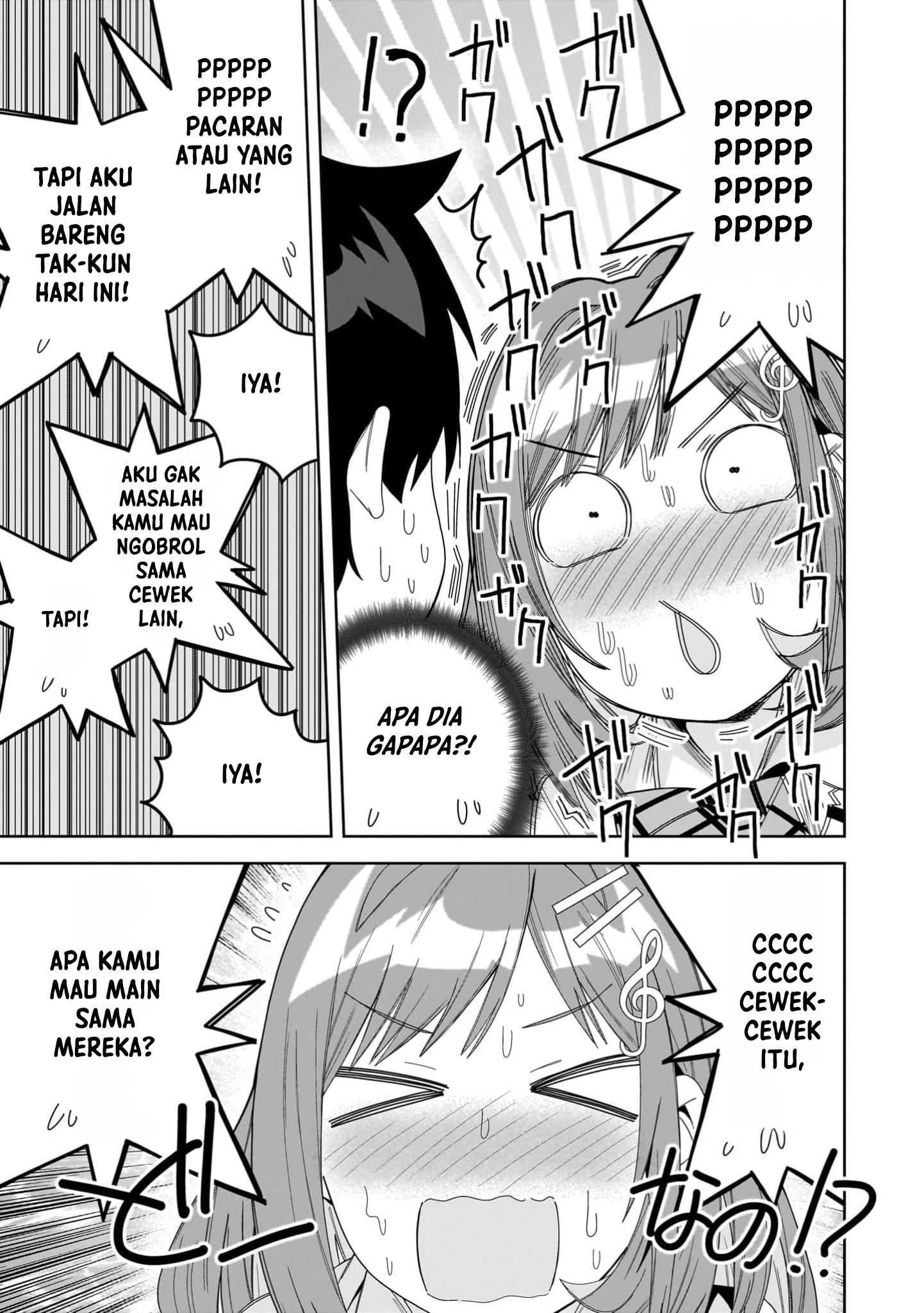 Classmate no Moto Idol ga, Tonikaku Kyodou Fushin nan desu. Chapter 13 - halaman 7
