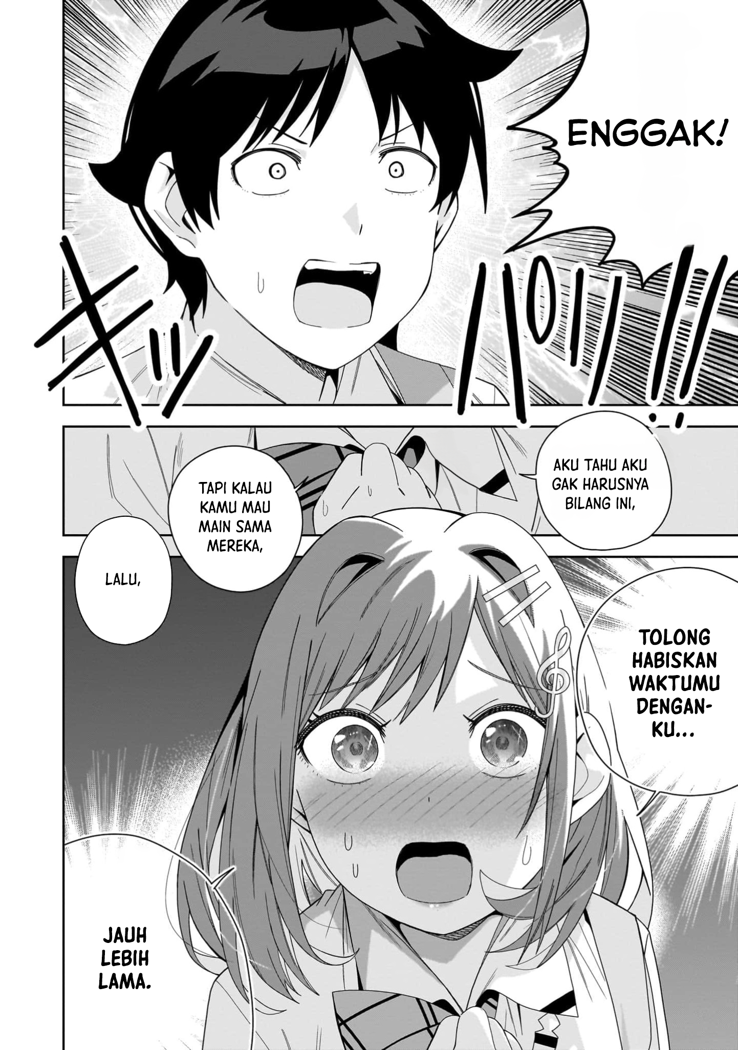 Classmate no Moto Idol ga, Tonikaku Kyodou Fushin nan desu. Chapter 13 - halaman 8
