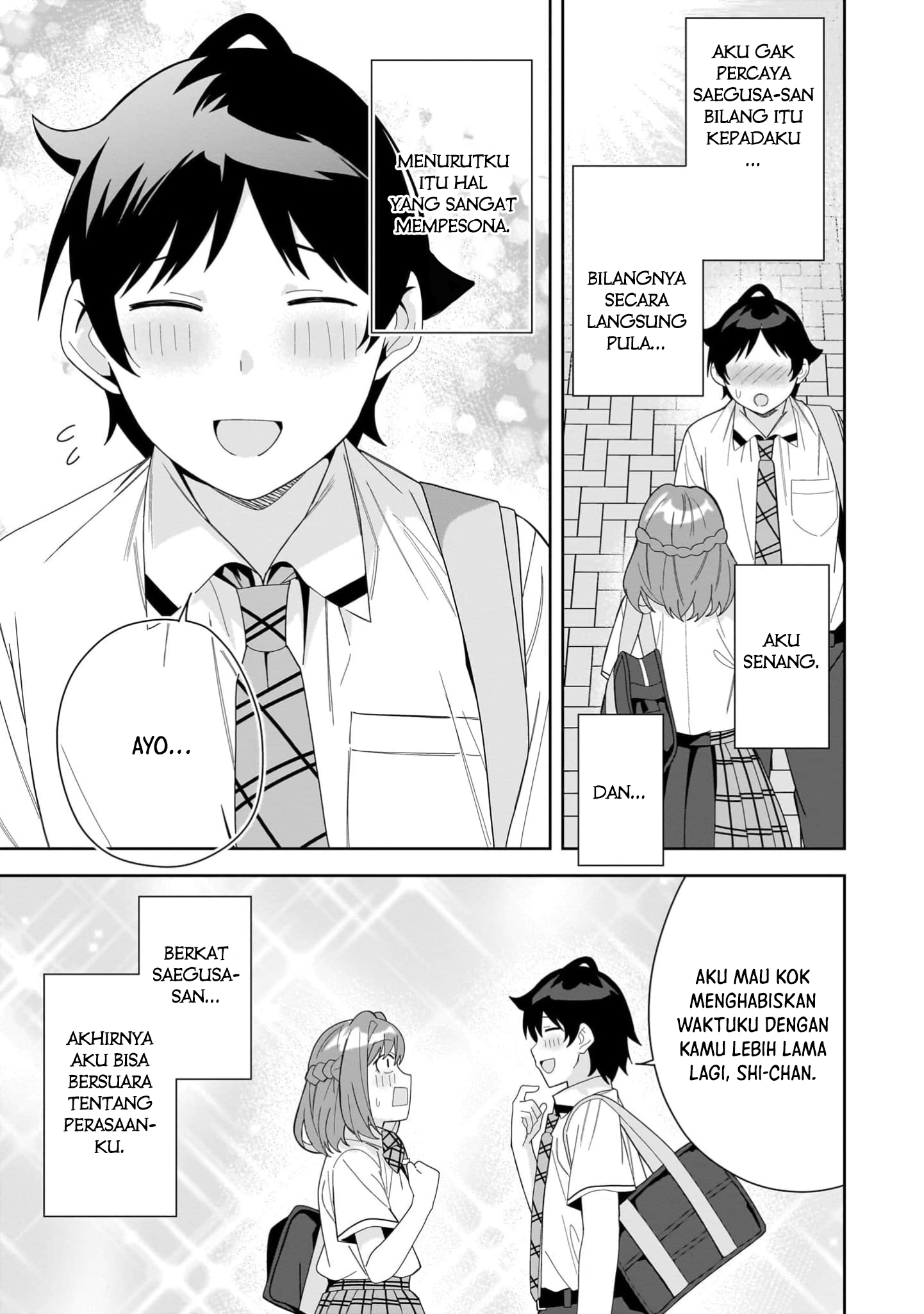 Classmate no Moto Idol ga, Tonikaku Kyodou Fushin nan desu. Chapter 13 - halaman 9