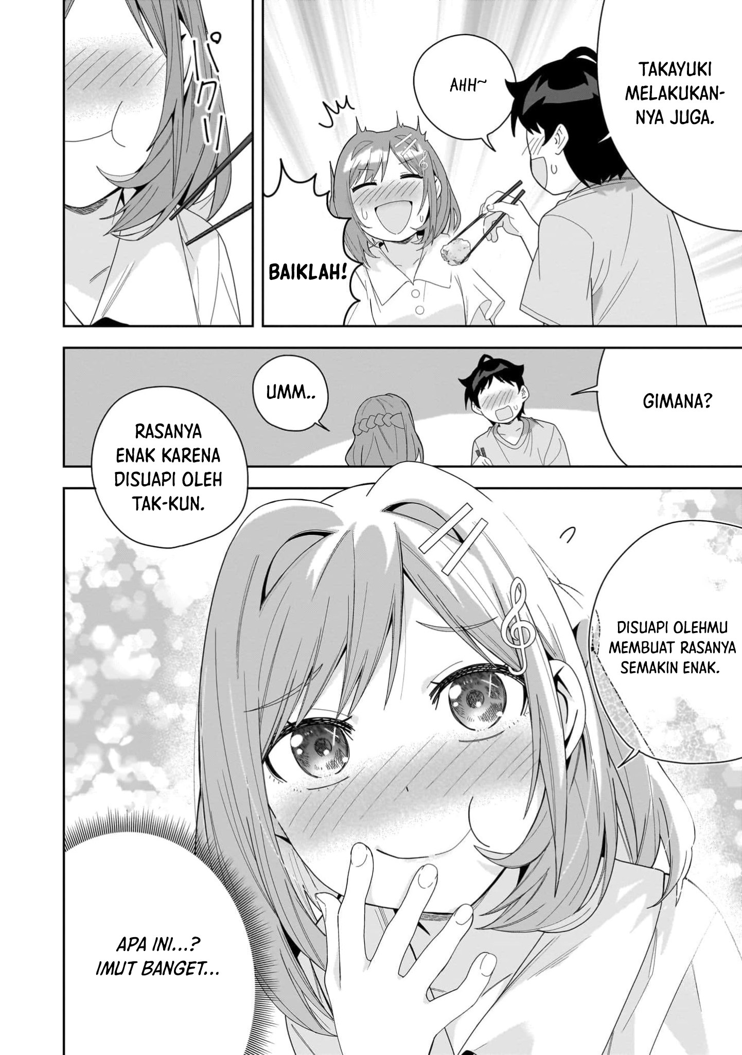 Classmate no Moto Idol ga, Tonikaku Kyodou Fushin nan desu. Chapter 14 - halaman 10