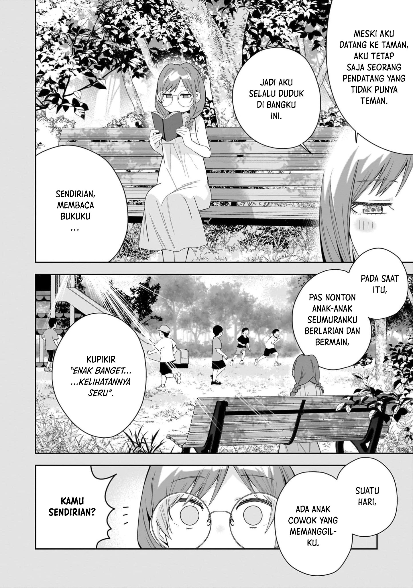 Classmate no Moto Idol ga, Tonikaku Kyodou Fushin nan desu. Chapter 14 - halaman 12