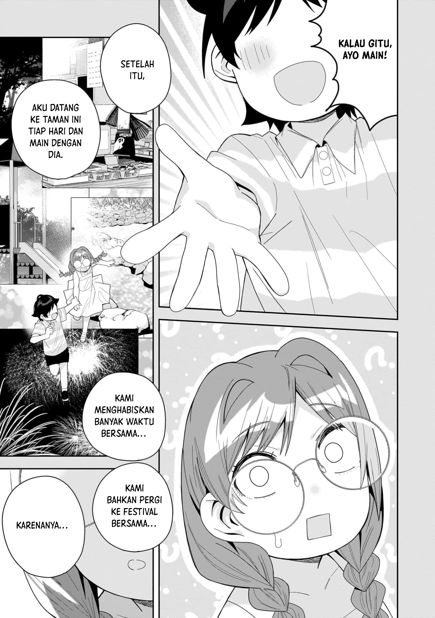 Classmate no Moto Idol ga, Tonikaku Kyodou Fushin nan desu. Chapter 14 - halaman 13