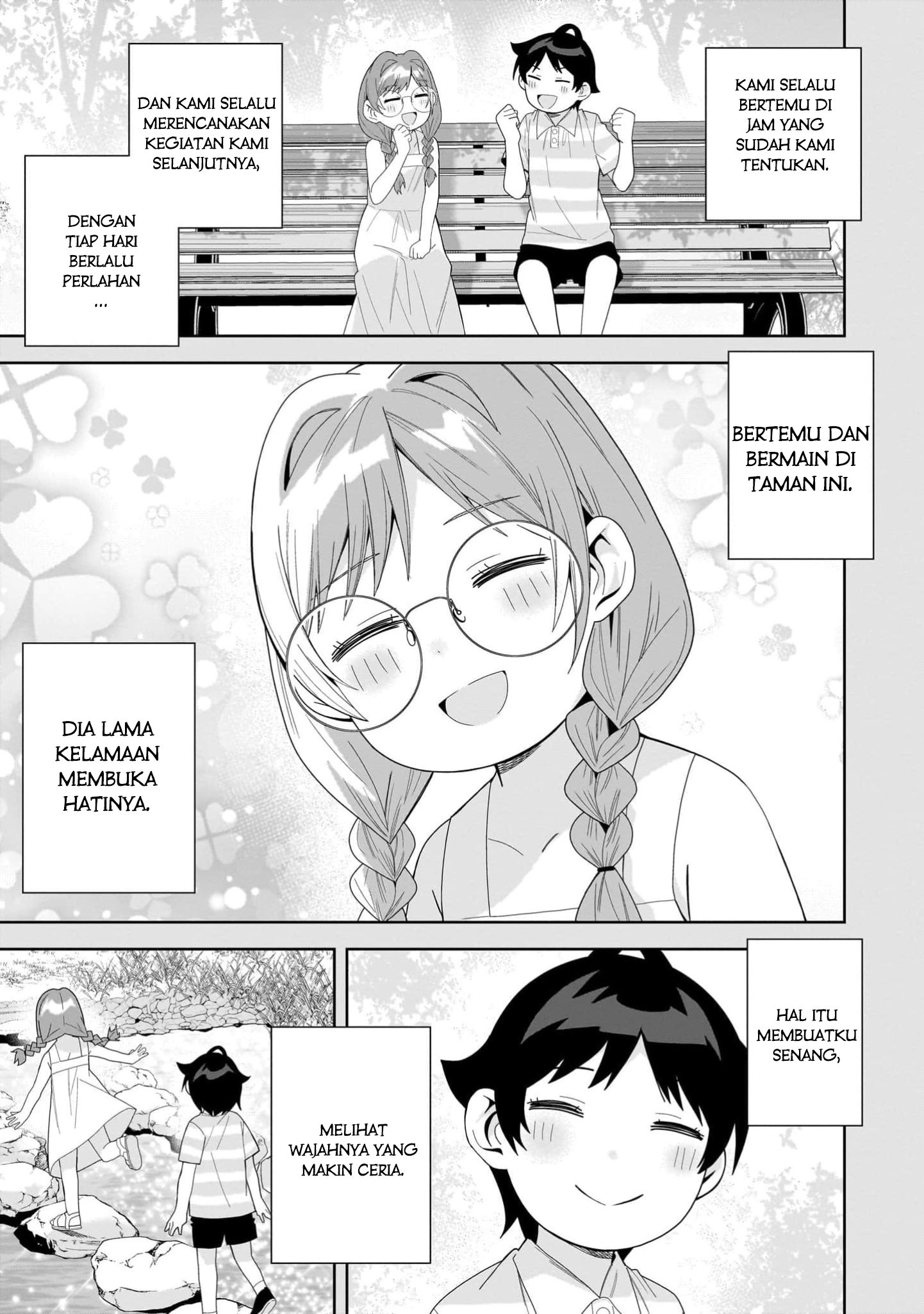 Classmate no Moto Idol ga, Tonikaku Kyodou Fushin nan desu. Chapter 14 - halaman 23