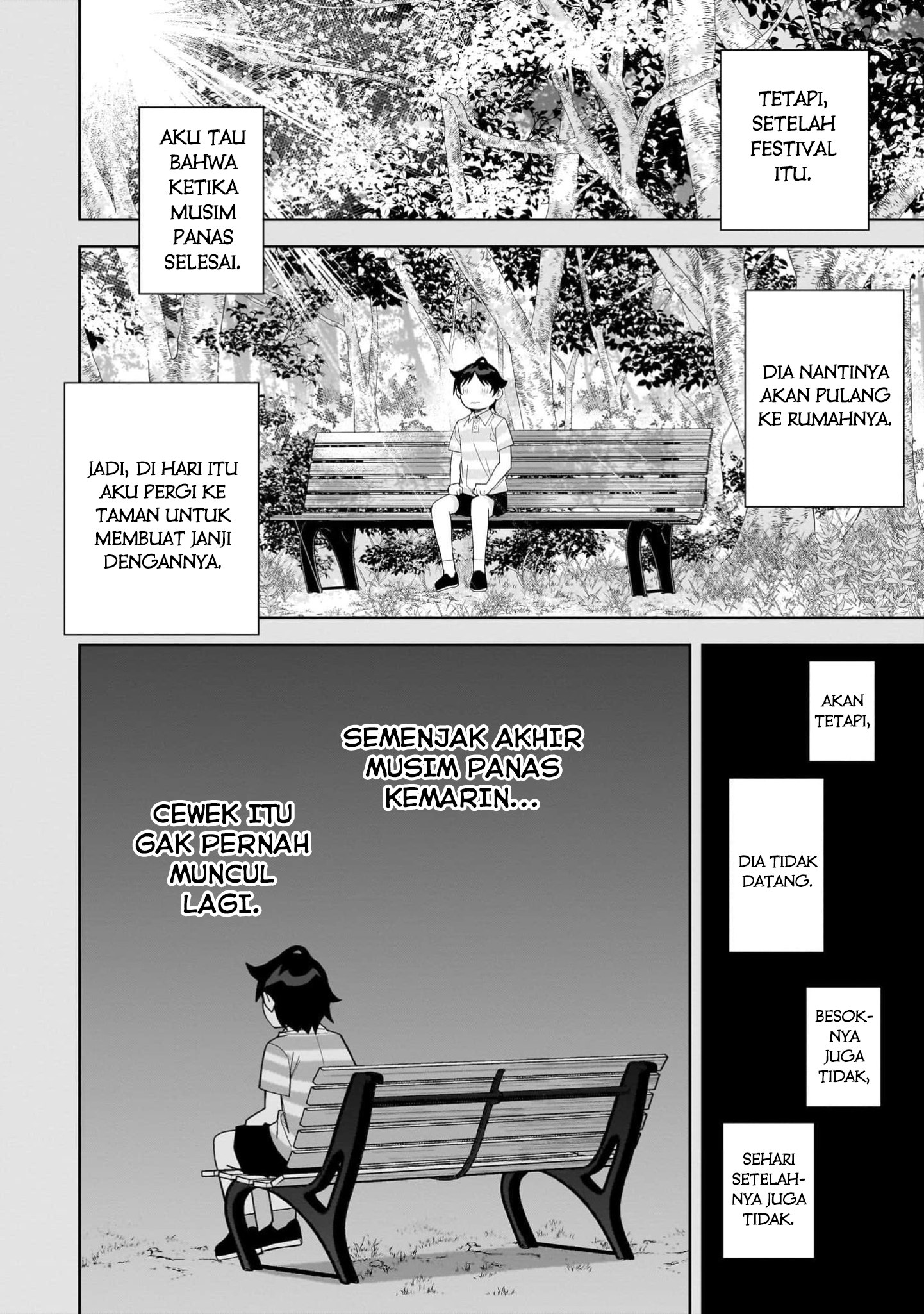 Classmate no Moto Idol ga, Tonikaku Kyodou Fushin nan desu. Chapter 14 - halaman 26