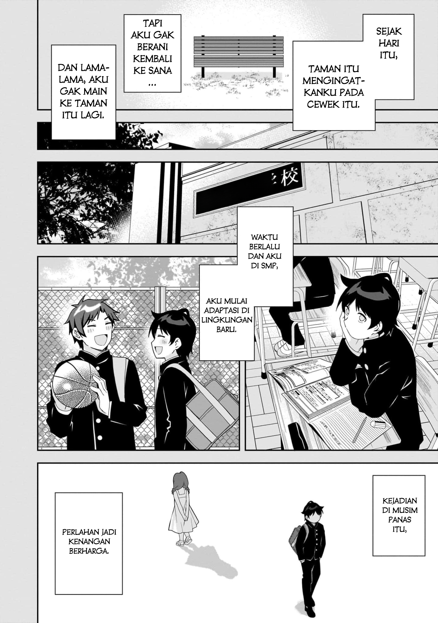 Classmate no Moto Idol ga, Tonikaku Kyodou Fushin nan desu. Chapter 14 - halaman 28