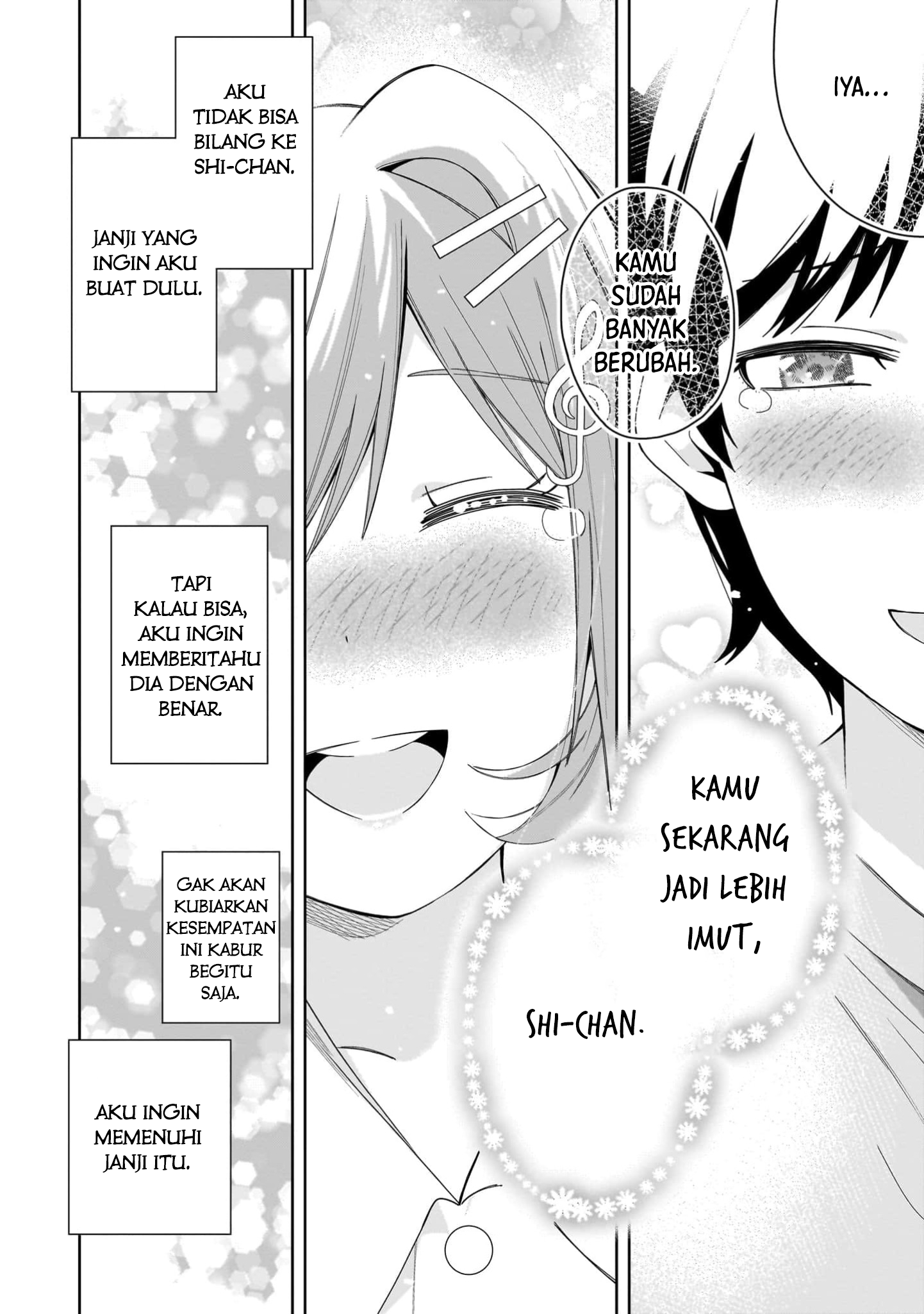 Classmate no Moto Idol ga, Tonikaku Kyodou Fushin nan desu. Chapter 14 - halaman 31