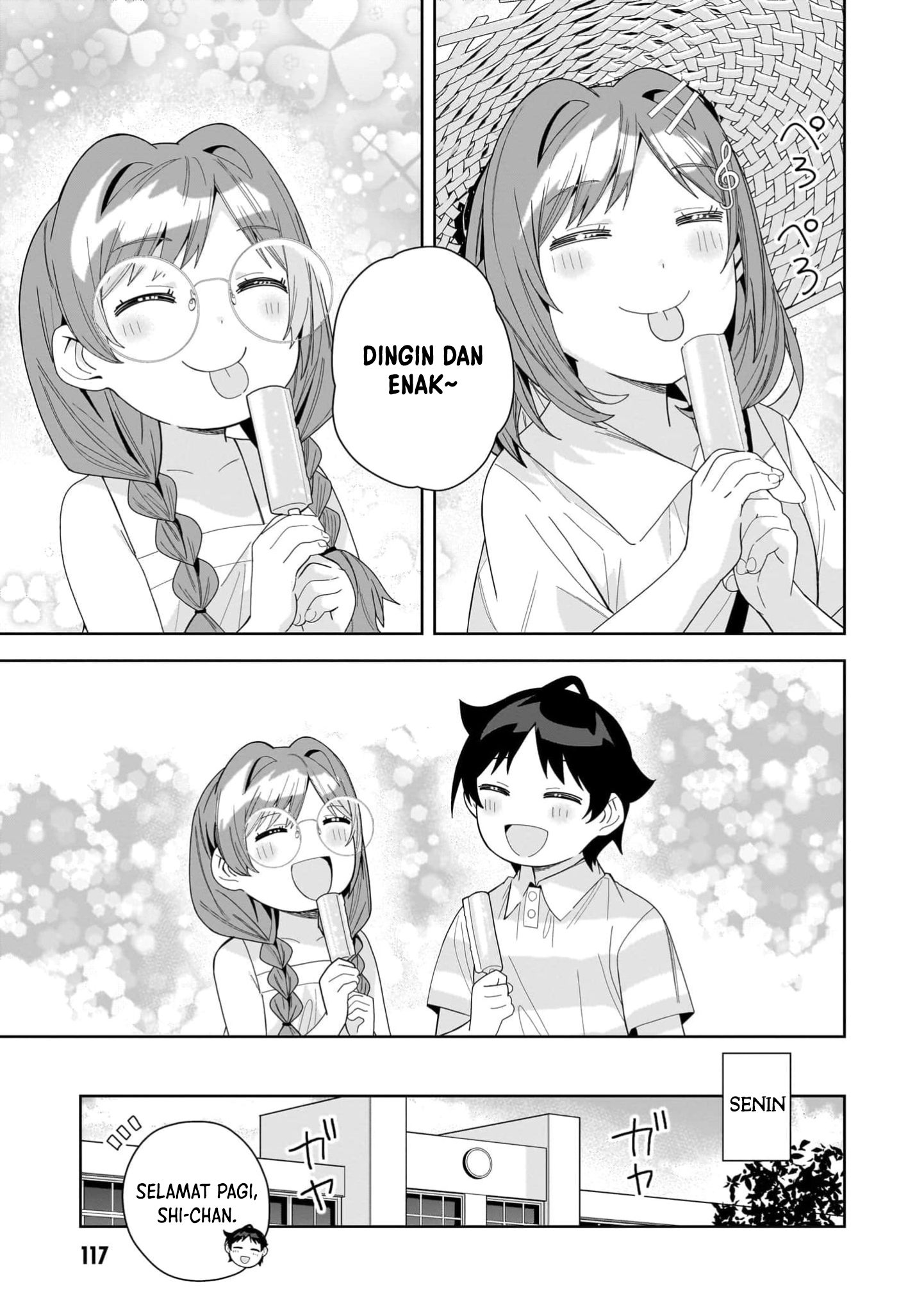 Classmate no Moto Idol ga, Tonikaku Kyodou Fushin nan desu. Chapter 15 - halaman 17