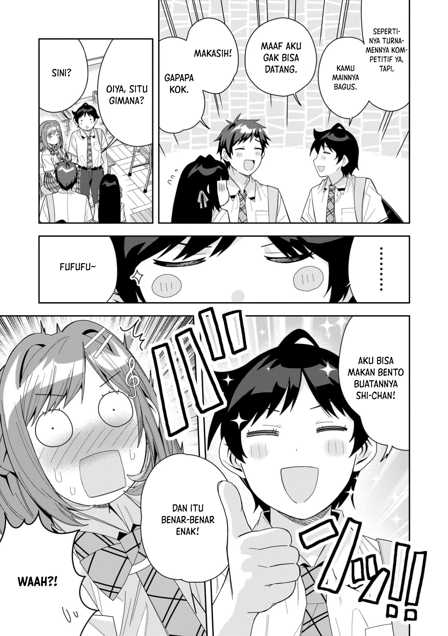 Classmate no Moto Idol ga, Tonikaku Kyodou Fushin nan desu. Chapter 15 - halaman 21