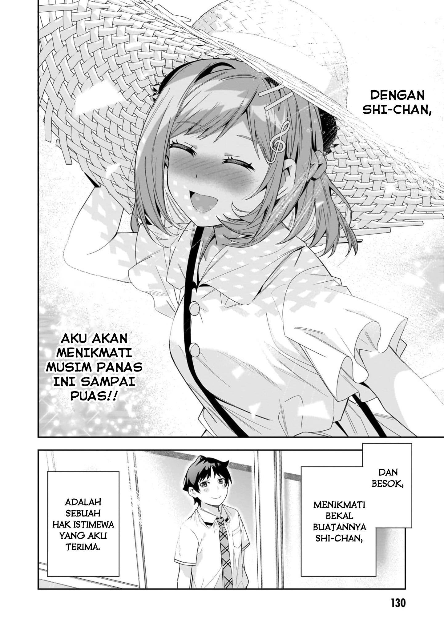 Classmate no Moto Idol ga, Tonikaku Kyodou Fushin nan desu. Chapter 15 - halaman 30