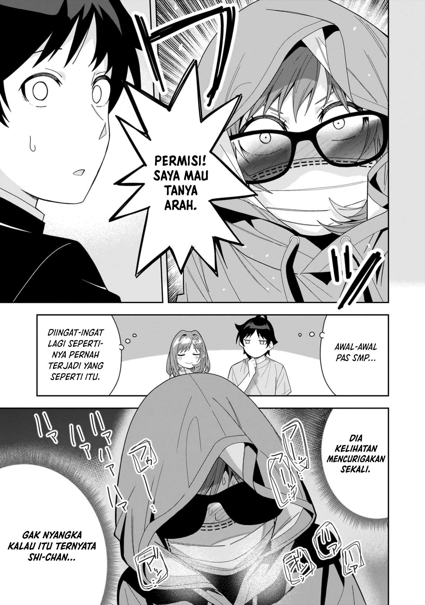 Classmate no Moto Idol ga, Tonikaku Kyodou Fushin nan desu. Chapter 15 - halaman 5