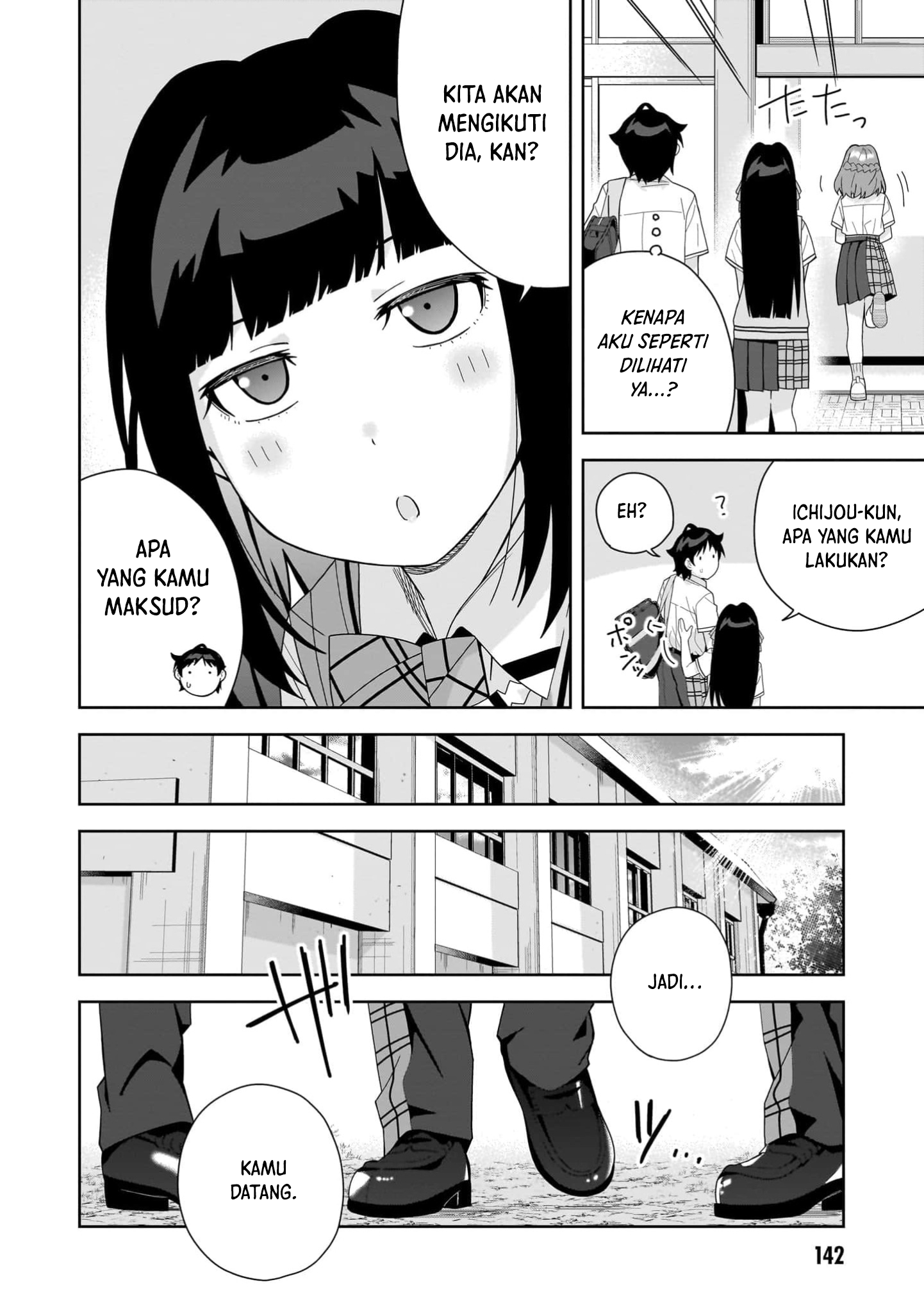Classmate no Moto Idol ga, Tonikaku Kyodou Fushin nan desu. Chapter 16 - halaman 12