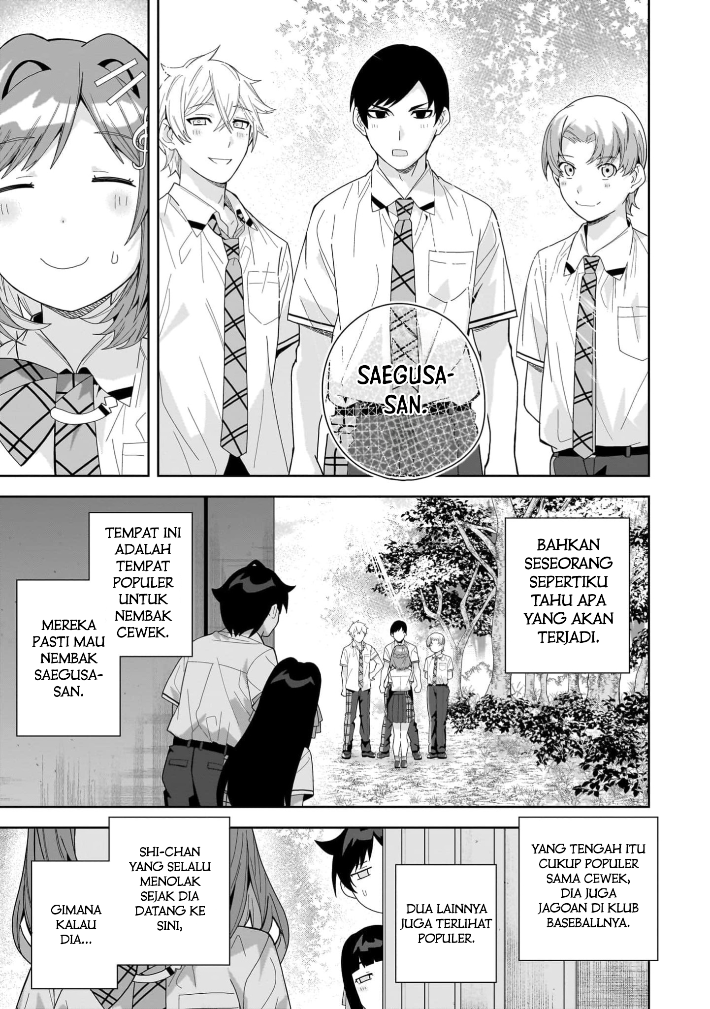 Classmate no Moto Idol ga, Tonikaku Kyodou Fushin nan desu. Chapter 16 - halaman 13