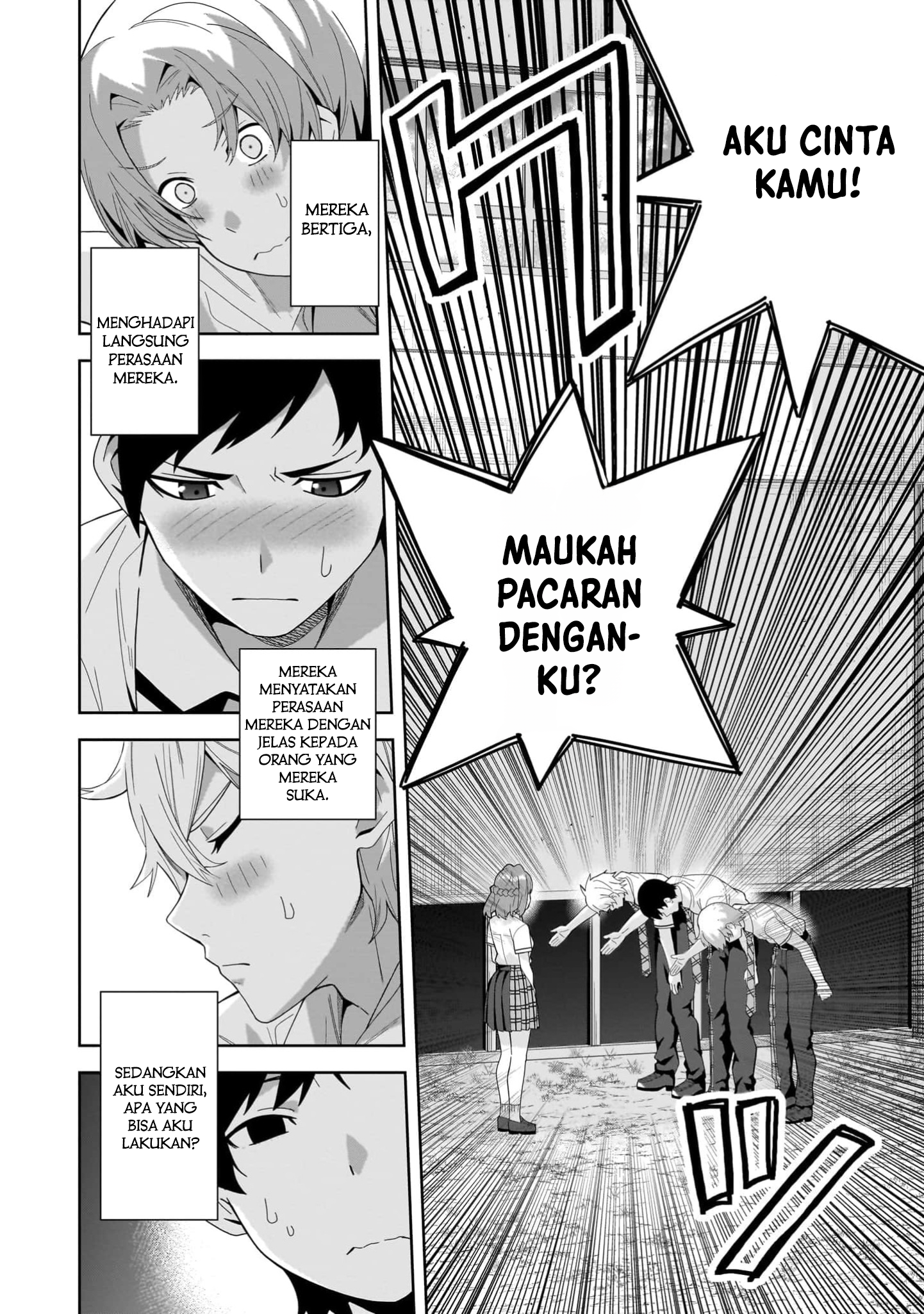 Classmate no Moto Idol ga, Tonikaku Kyodou Fushin nan desu. Chapter 16 - halaman 16