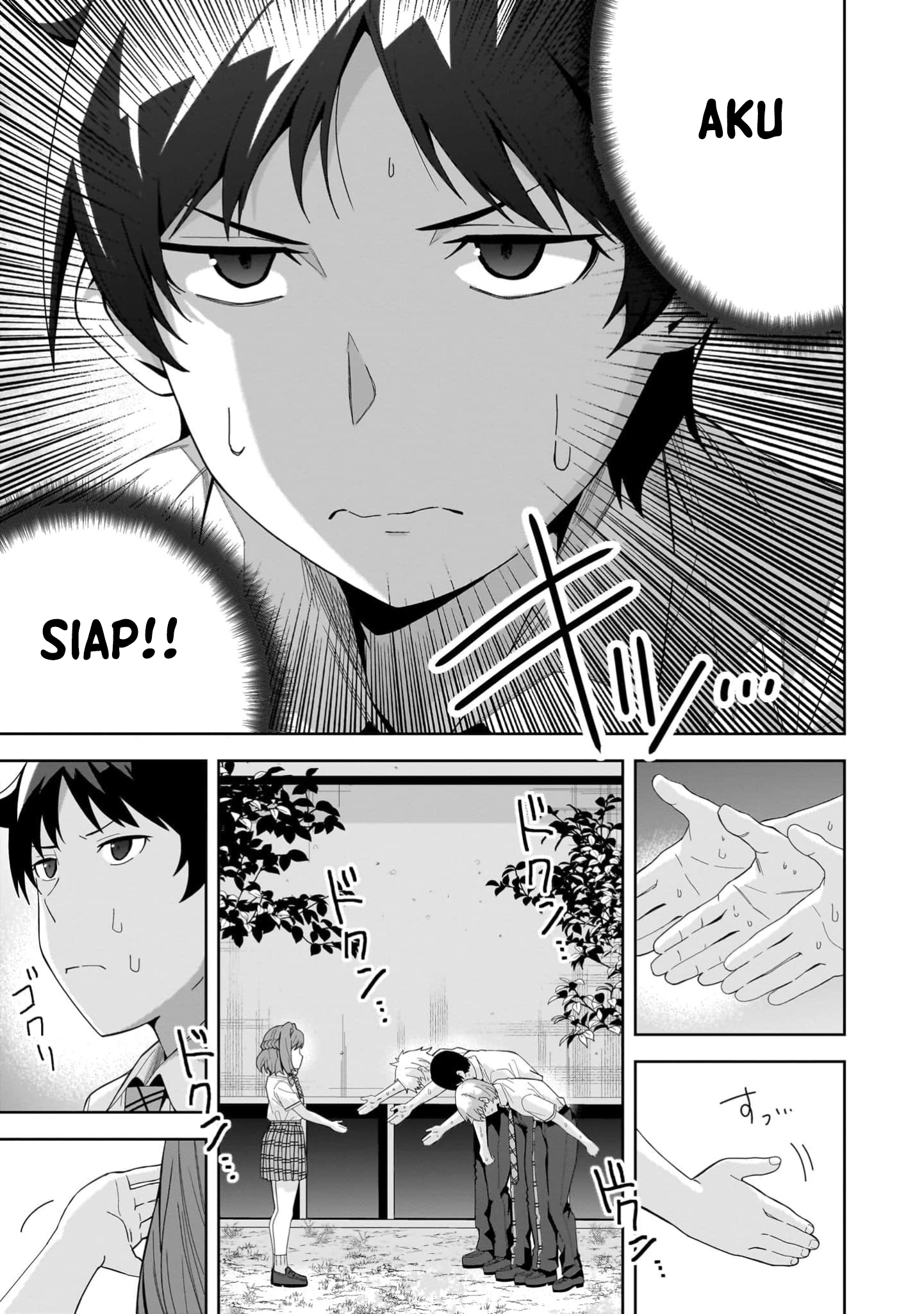 Classmate no Moto Idol ga, Tonikaku Kyodou Fushin nan desu. Chapter 16 - halaman 19