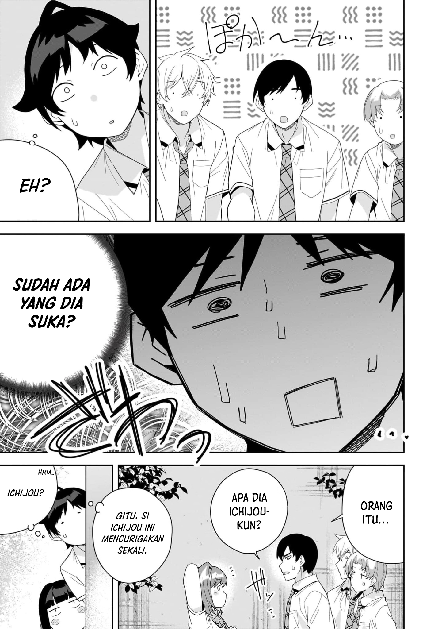 Classmate no Moto Idol ga, Tonikaku Kyodou Fushin nan desu. Chapter 16 - halaman 21
