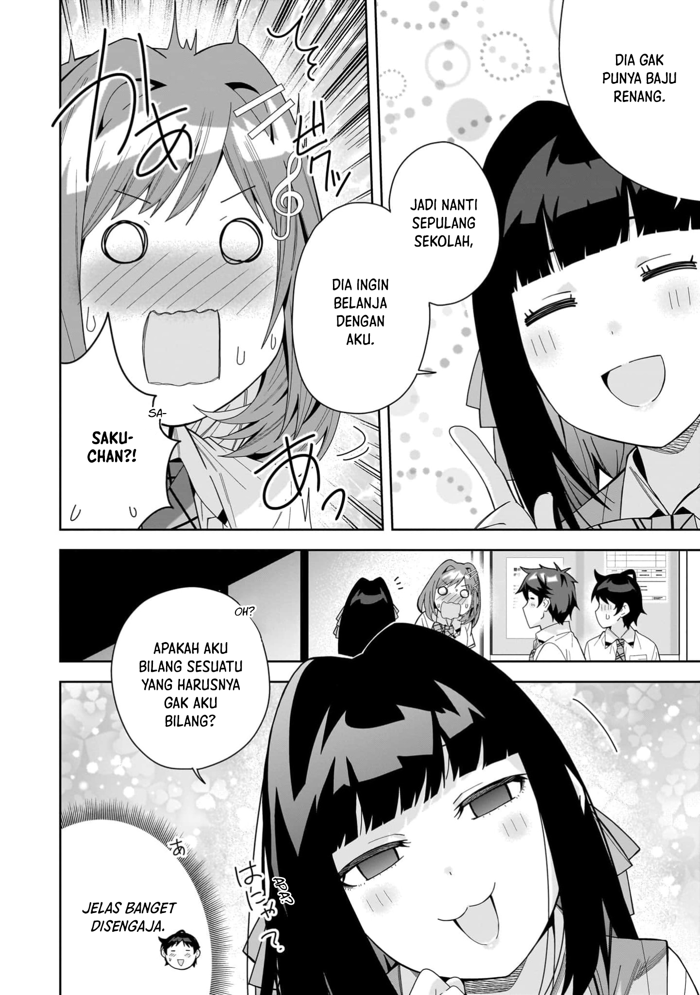 Classmate no Moto Idol ga, Tonikaku Kyodou Fushin nan desu. Chapter 16 - halaman 8