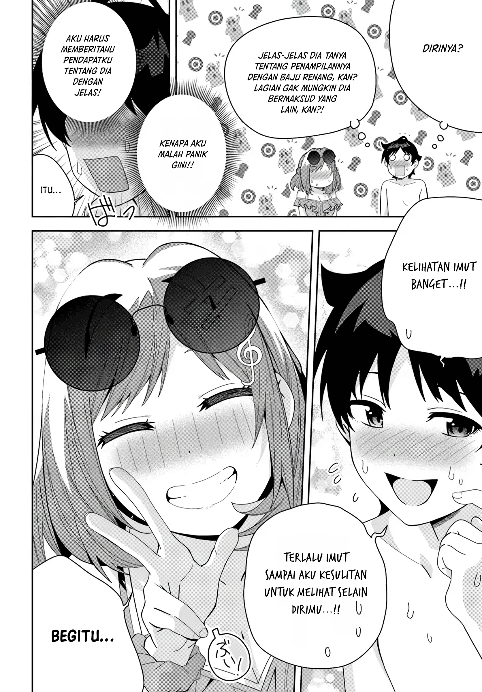 Classmate no Moto Idol ga, Tonikaku Kyodou Fushin nan desu. Chapter 17 - halaman 11