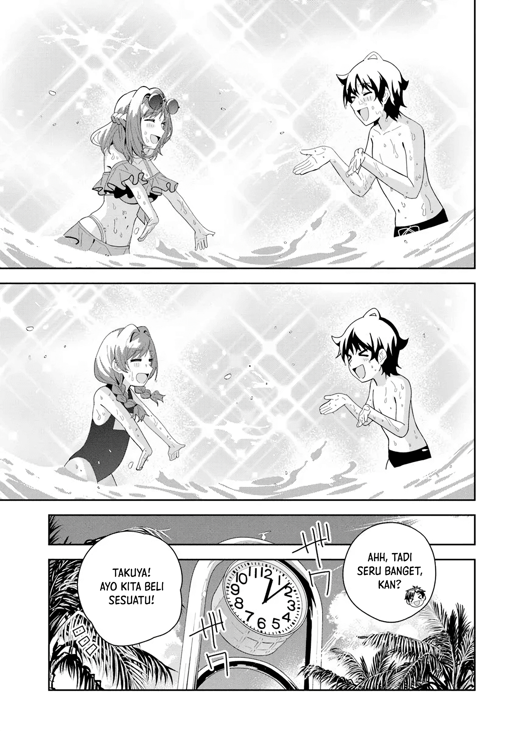 Classmate no Moto Idol ga, Tonikaku Kyodou Fushin nan desu. Chapter 17 - halaman 14
