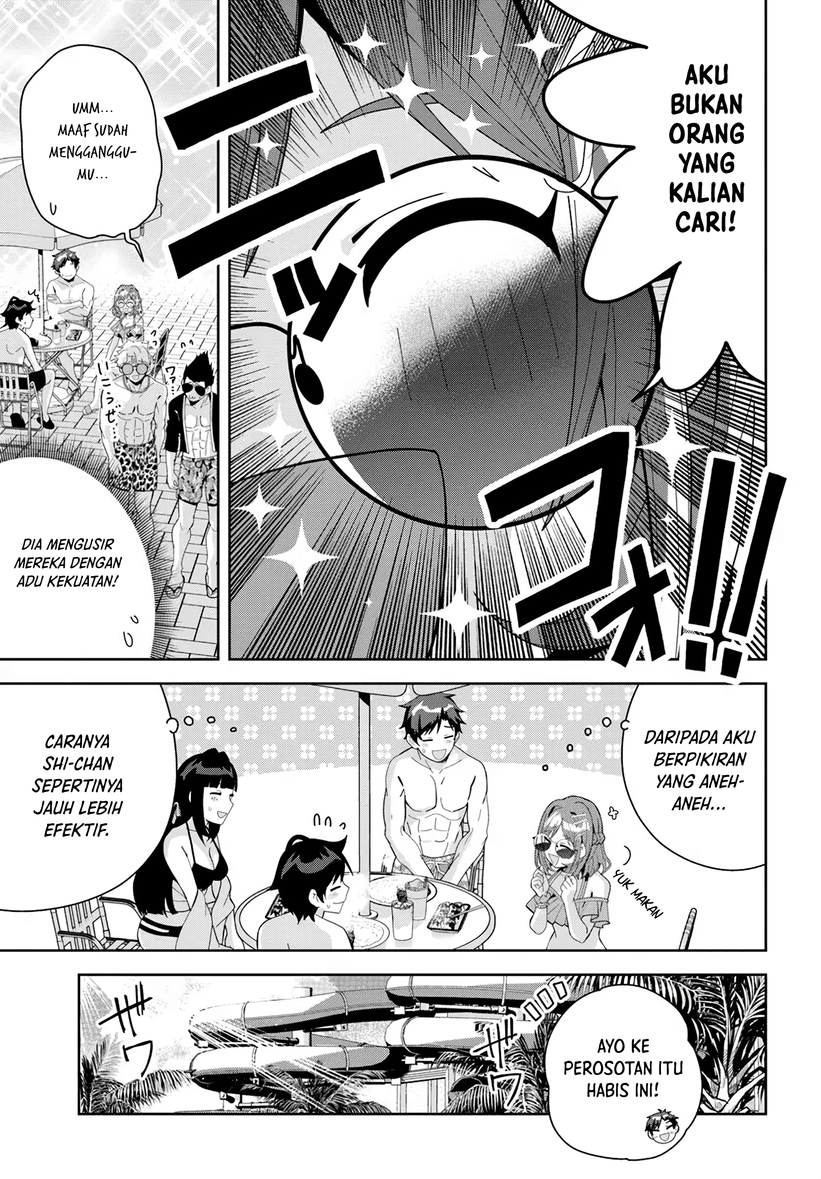 Classmate no Moto Idol ga, Tonikaku Kyodou Fushin nan desu. Chapter 17 - halaman 18