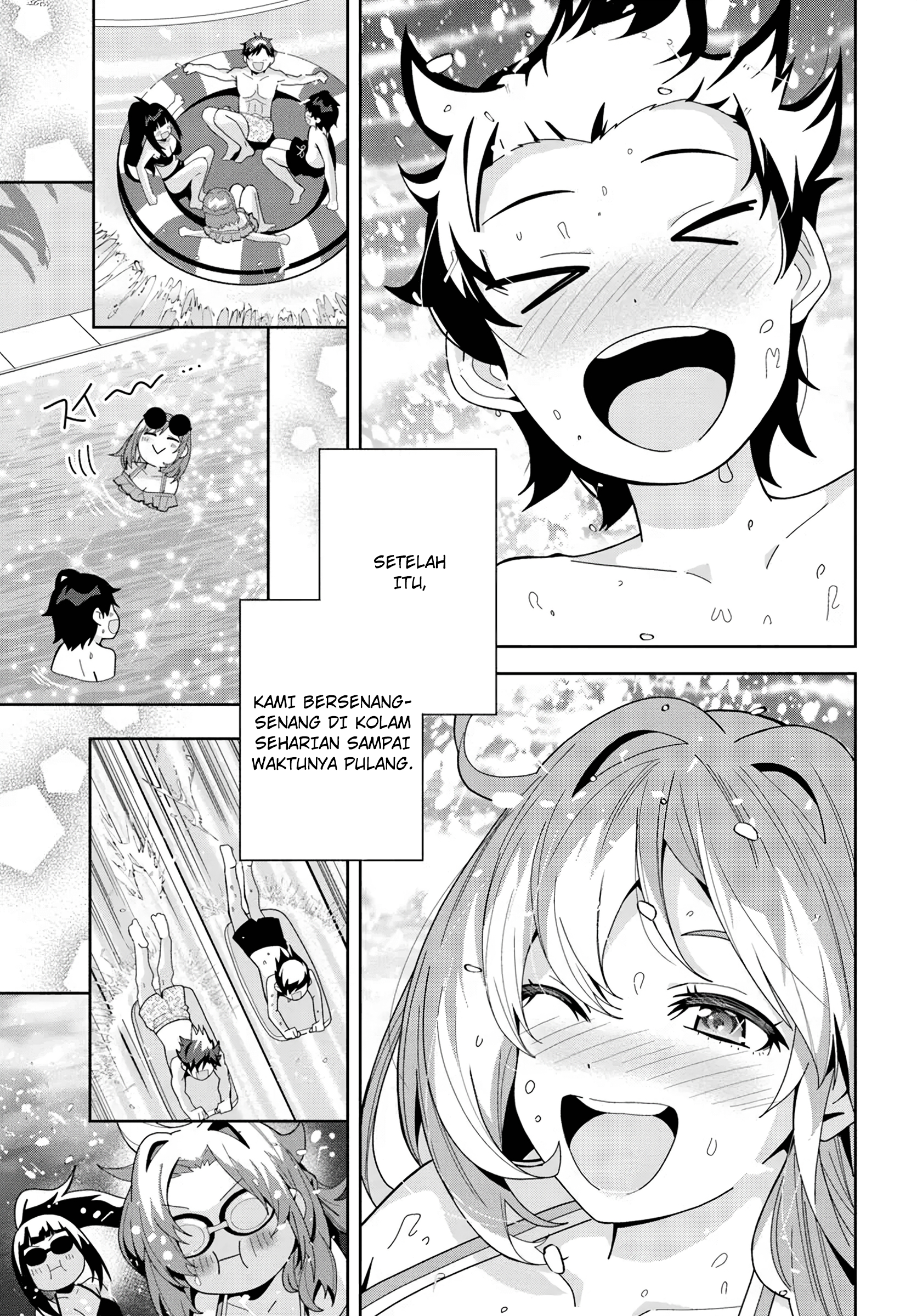 Classmate no Moto Idol ga, Tonikaku Kyodou Fushin nan desu. Chapter 17 - halaman 22