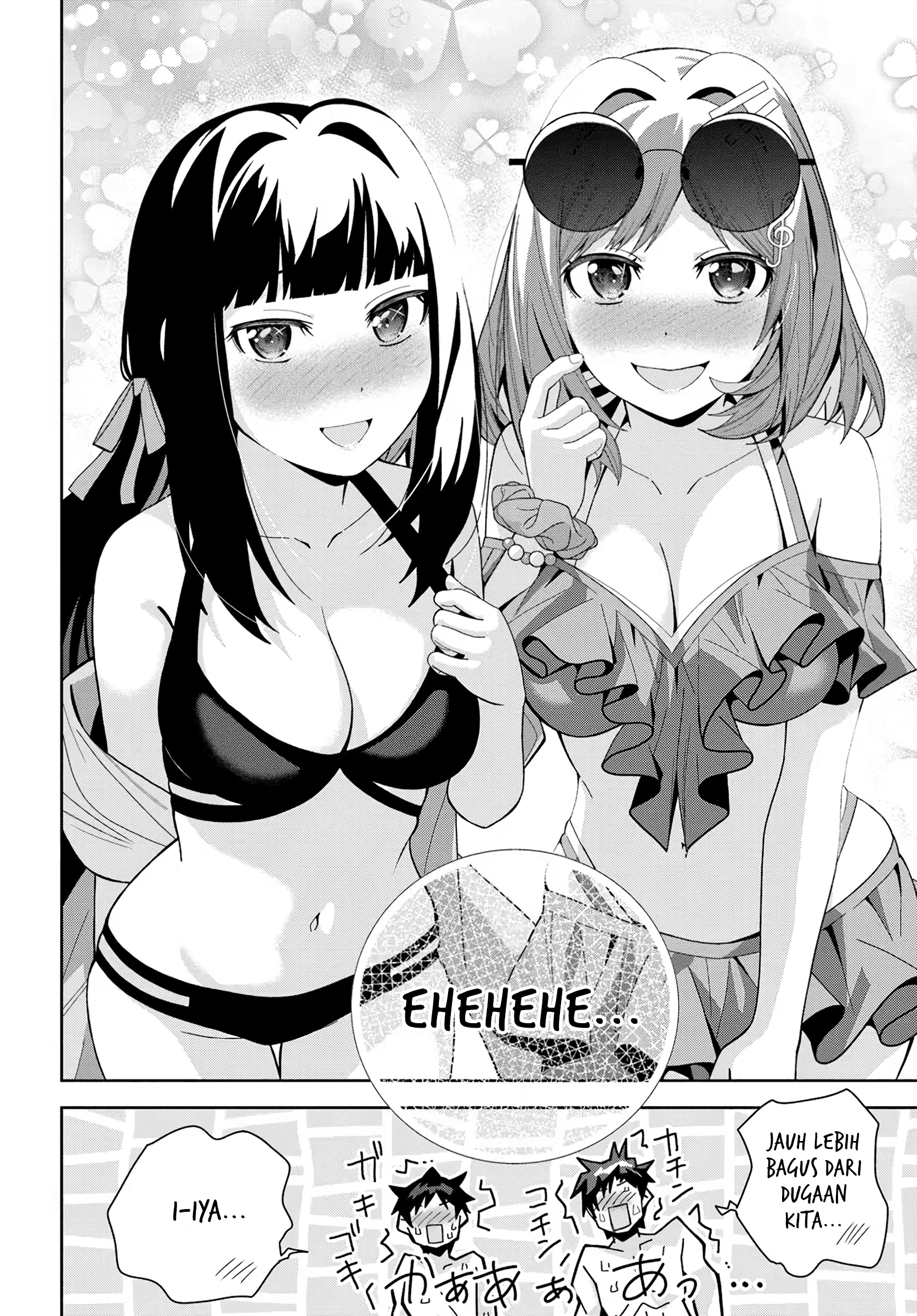 Classmate no Moto Idol ga, Tonikaku Kyodou Fushin nan desu. Chapter 17 - halaman 7