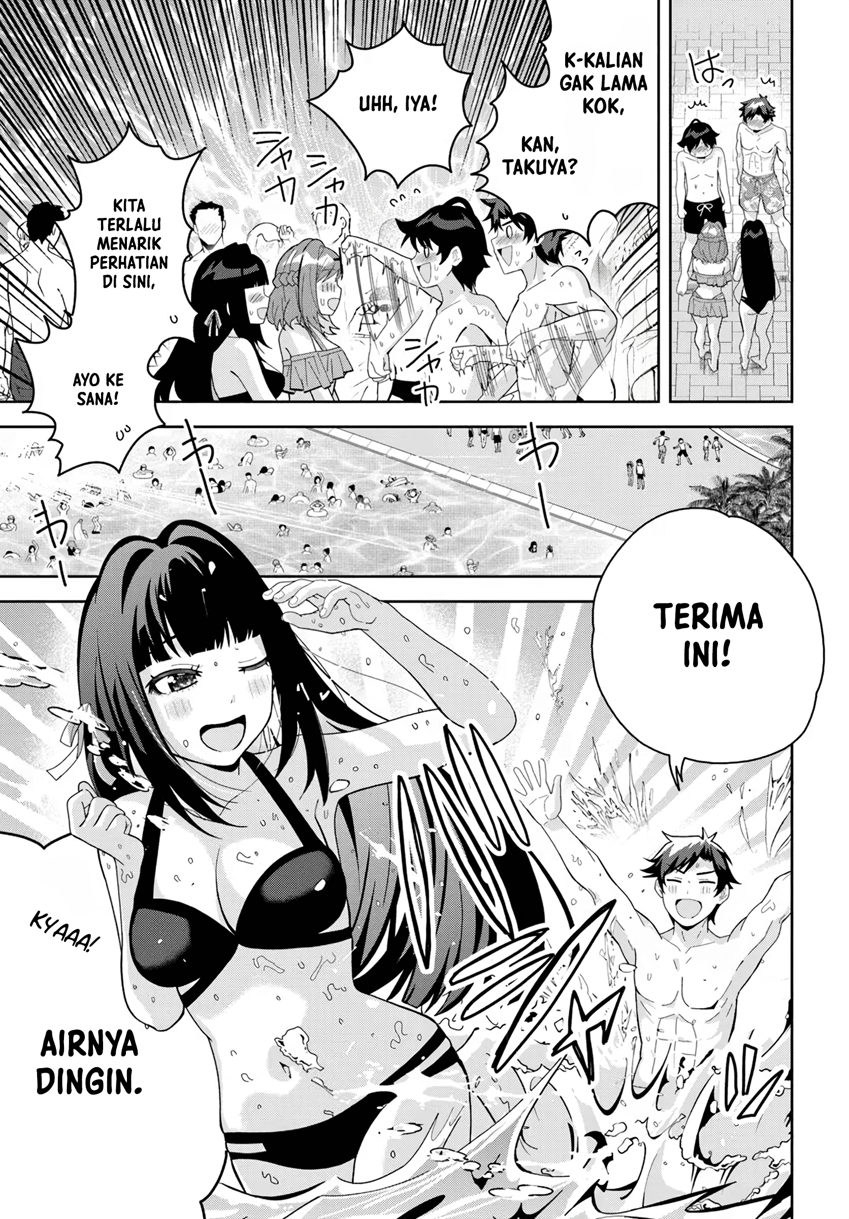 Classmate no Moto Idol ga, Tonikaku Kyodou Fushin nan desu. Chapter 17 - halaman 8