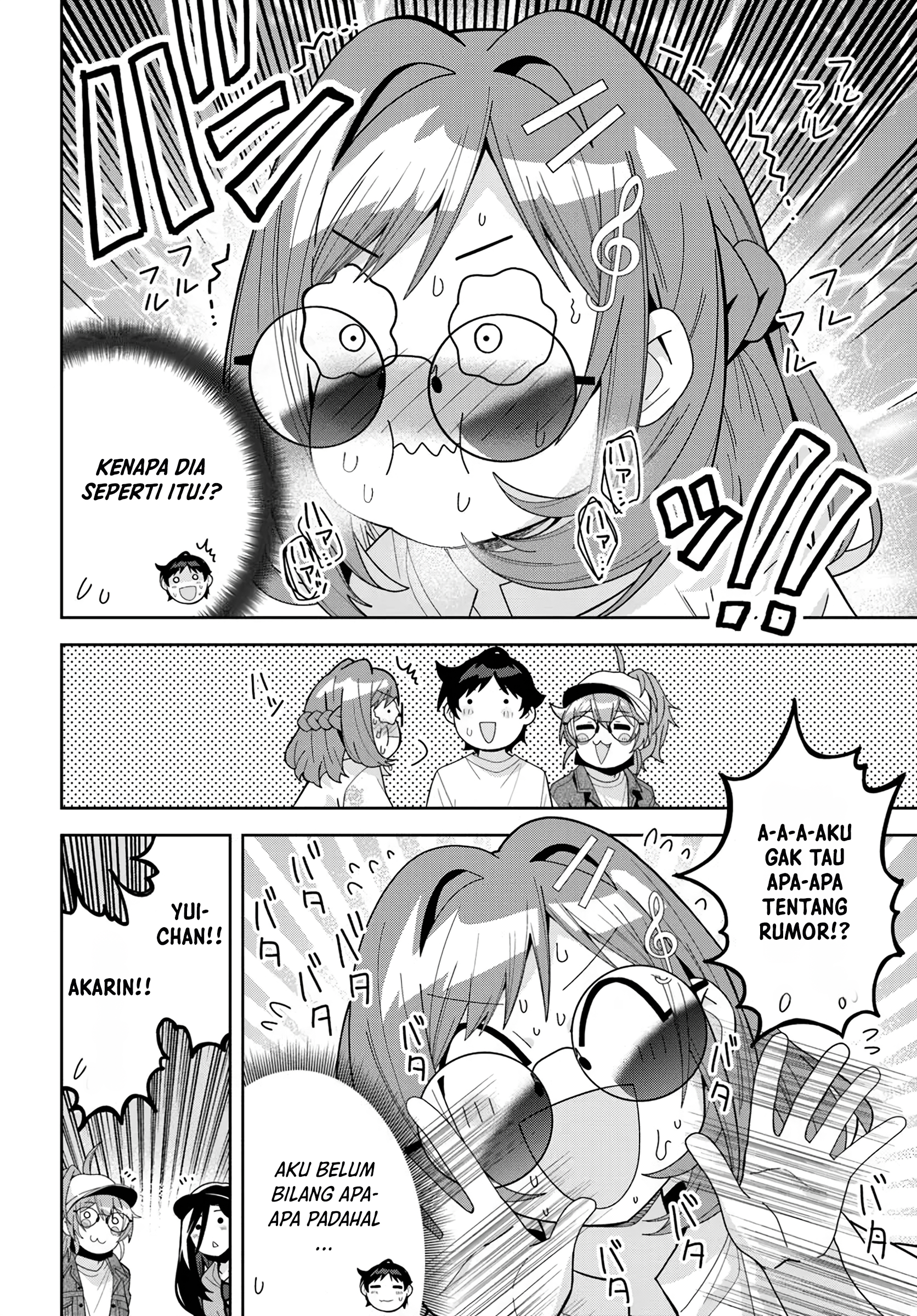 Classmate no Moto Idol ga, Tonikaku Kyodou Fushin nan desu. Chapter 18 - halaman 10