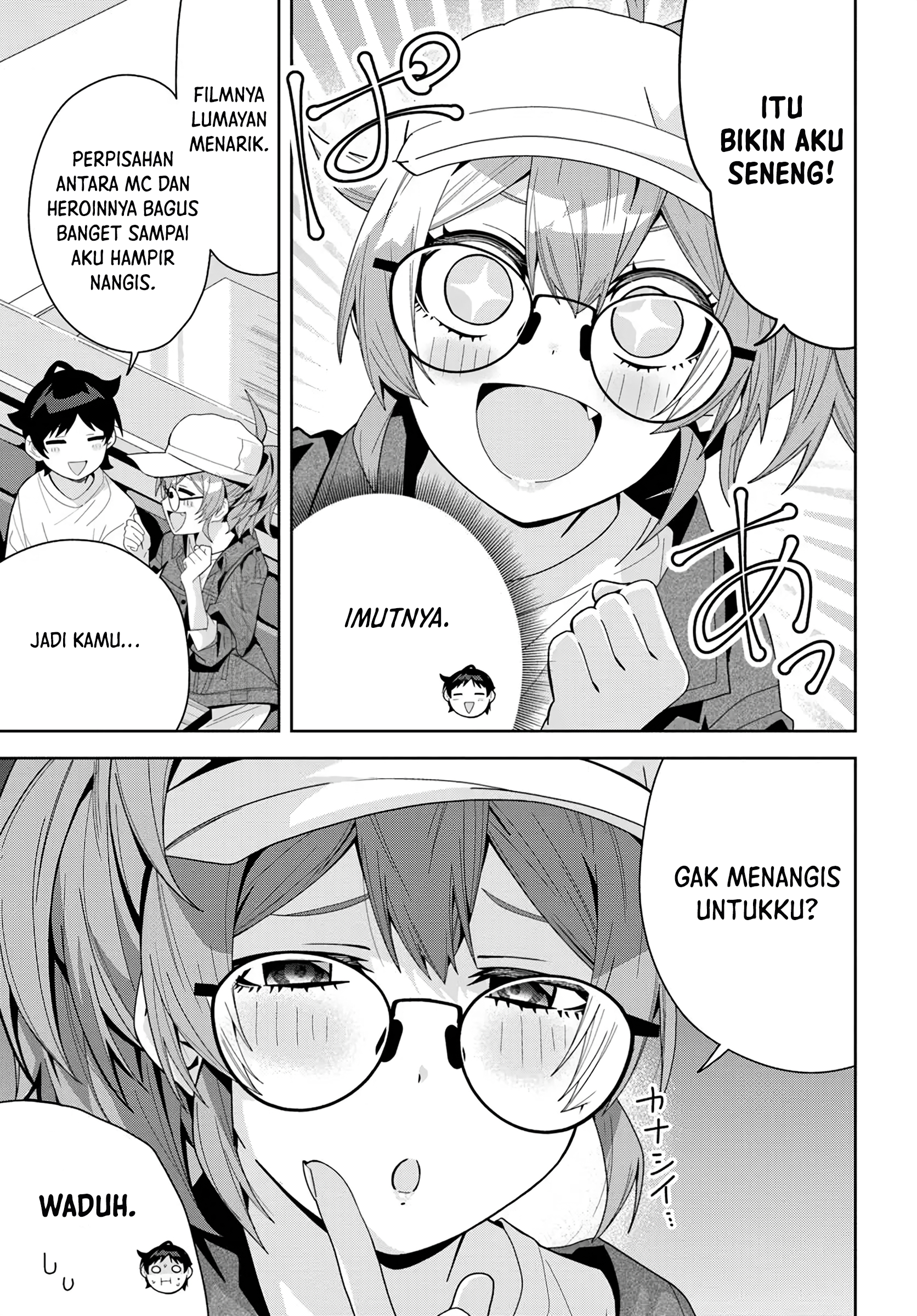 Classmate no Moto Idol ga, Tonikaku Kyodou Fushin nan desu. Chapter 18 - halaman 13