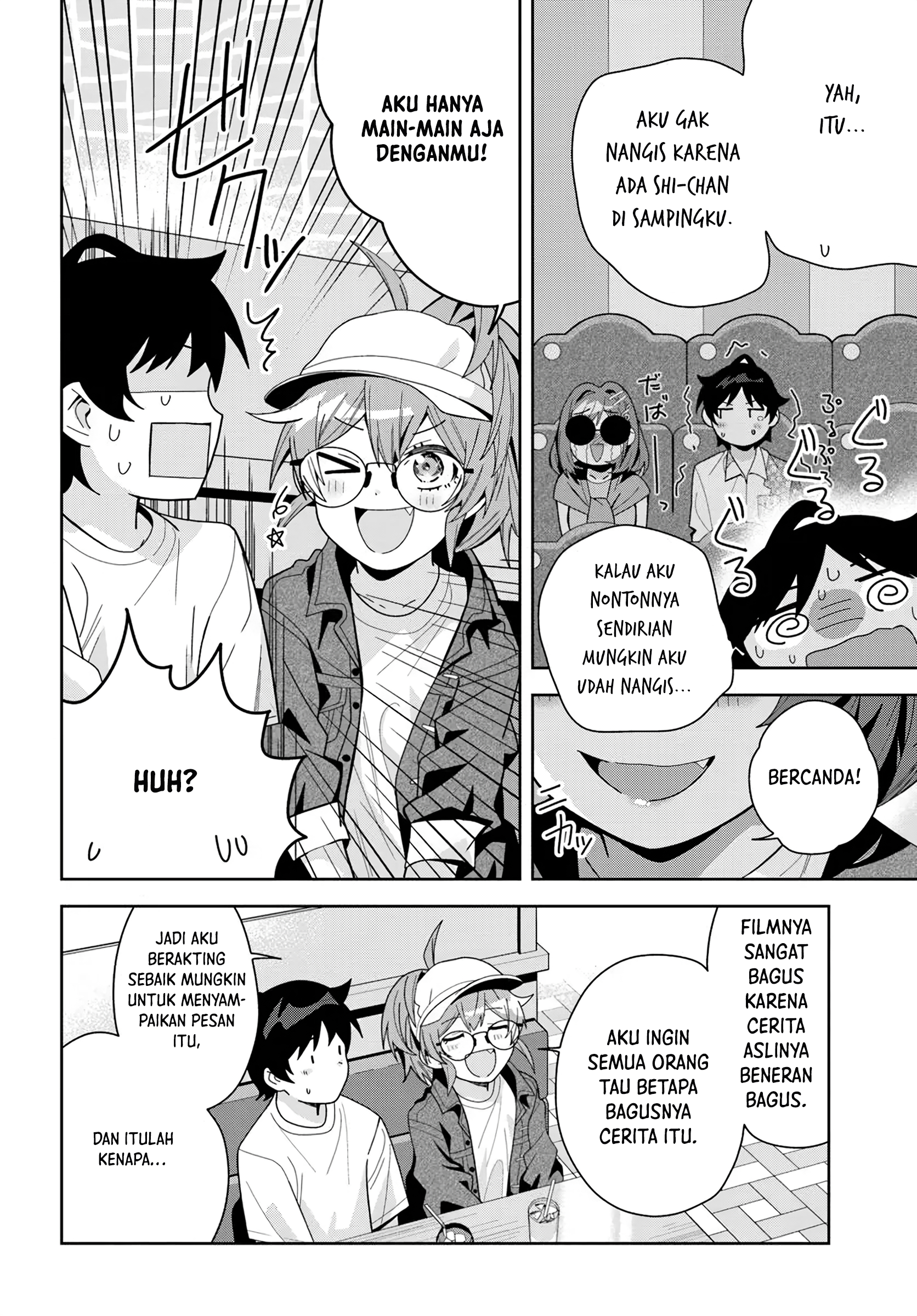 Classmate no Moto Idol ga, Tonikaku Kyodou Fushin nan desu. Chapter 18 - halaman 14