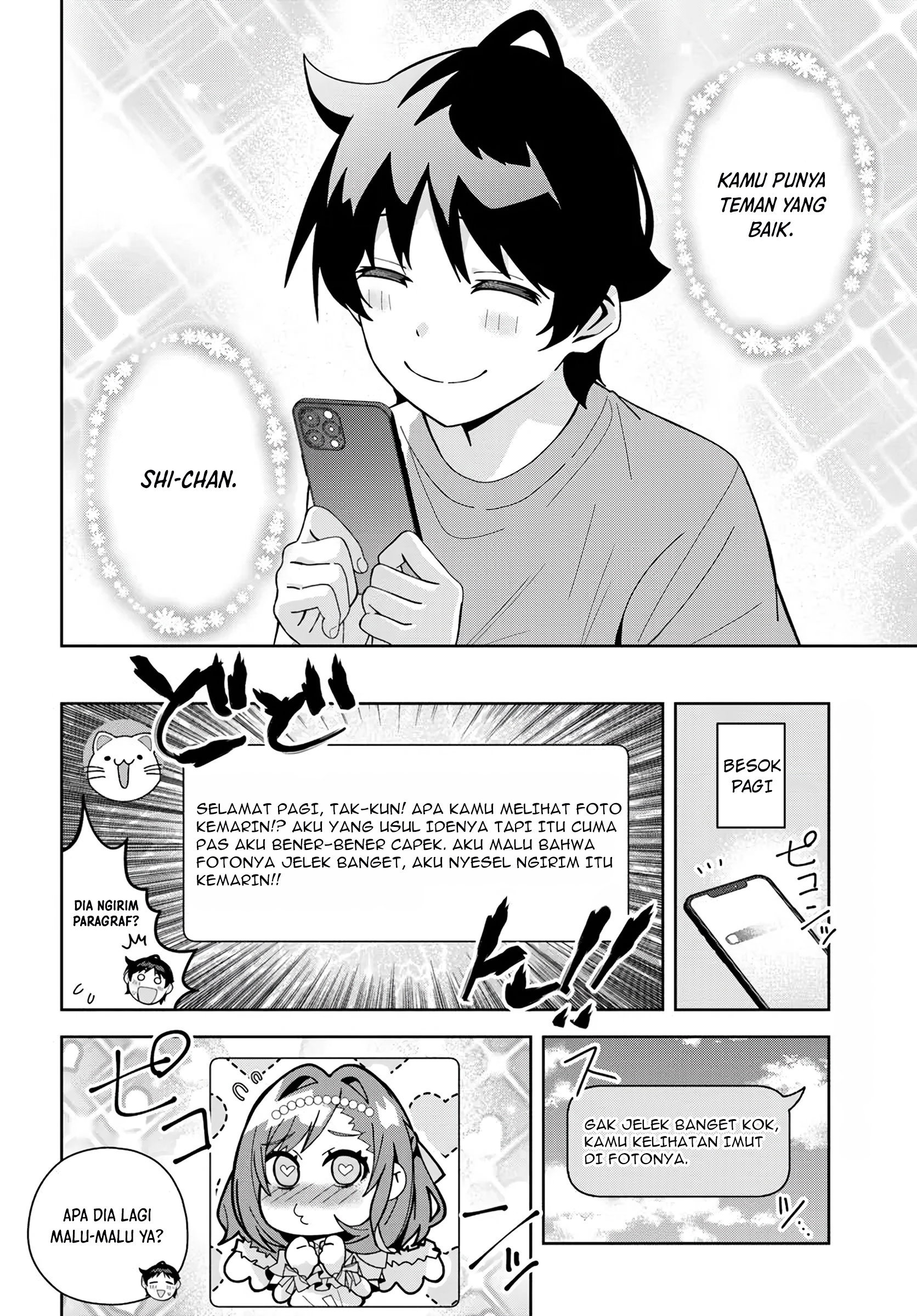 Classmate no Moto Idol ga, Tonikaku Kyodou Fushin nan desu. Chapter 18 - halaman 26