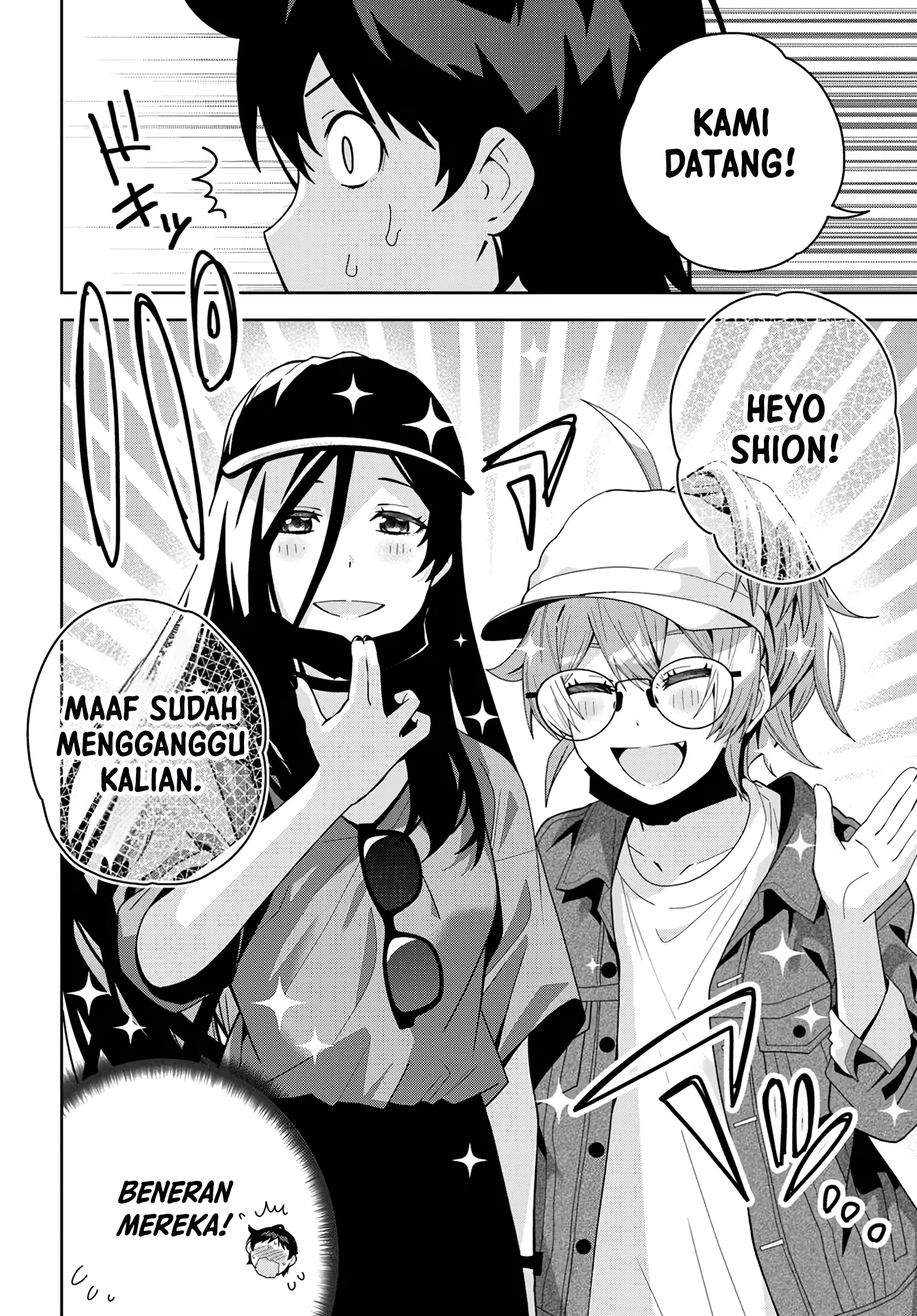 Classmate no Moto Idol ga, Tonikaku Kyodou Fushin nan desu. Chapter 18 - halaman 4