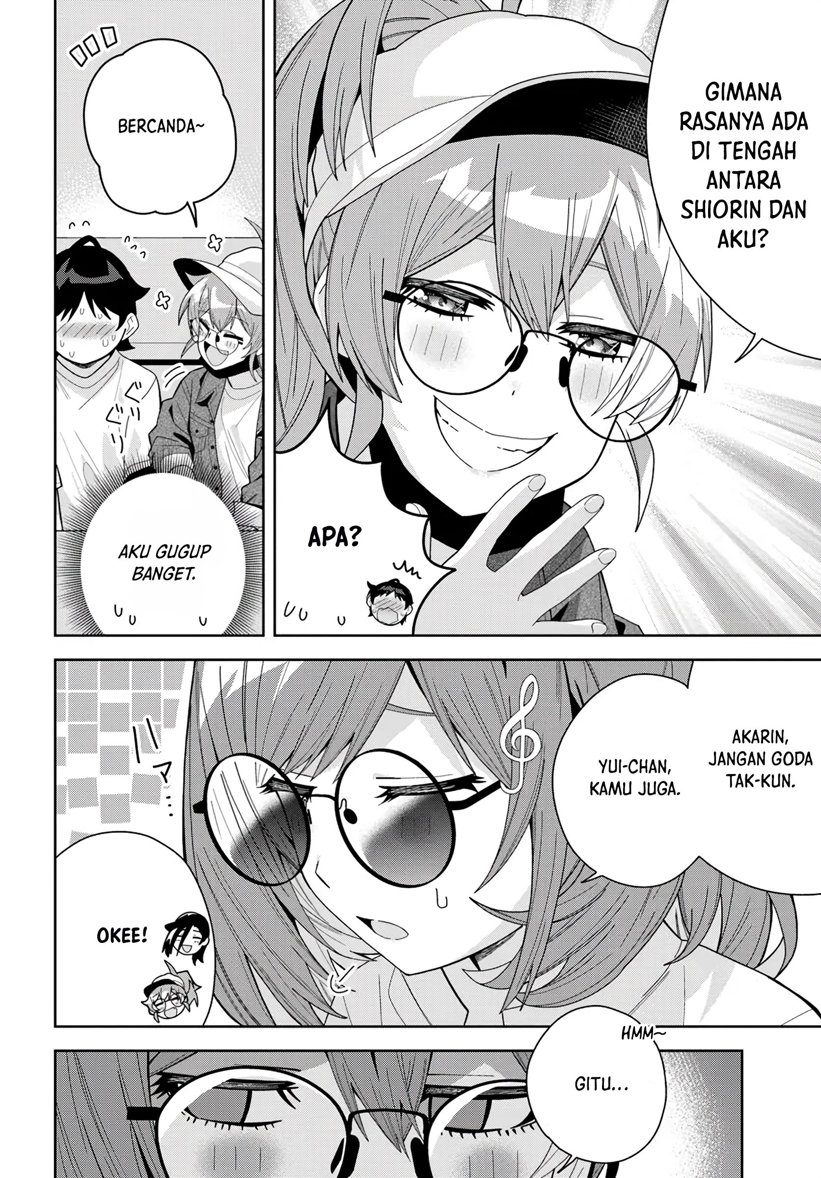 Classmate no Moto Idol ga, Tonikaku Kyodou Fushin nan desu. Chapter 18 - halaman 8