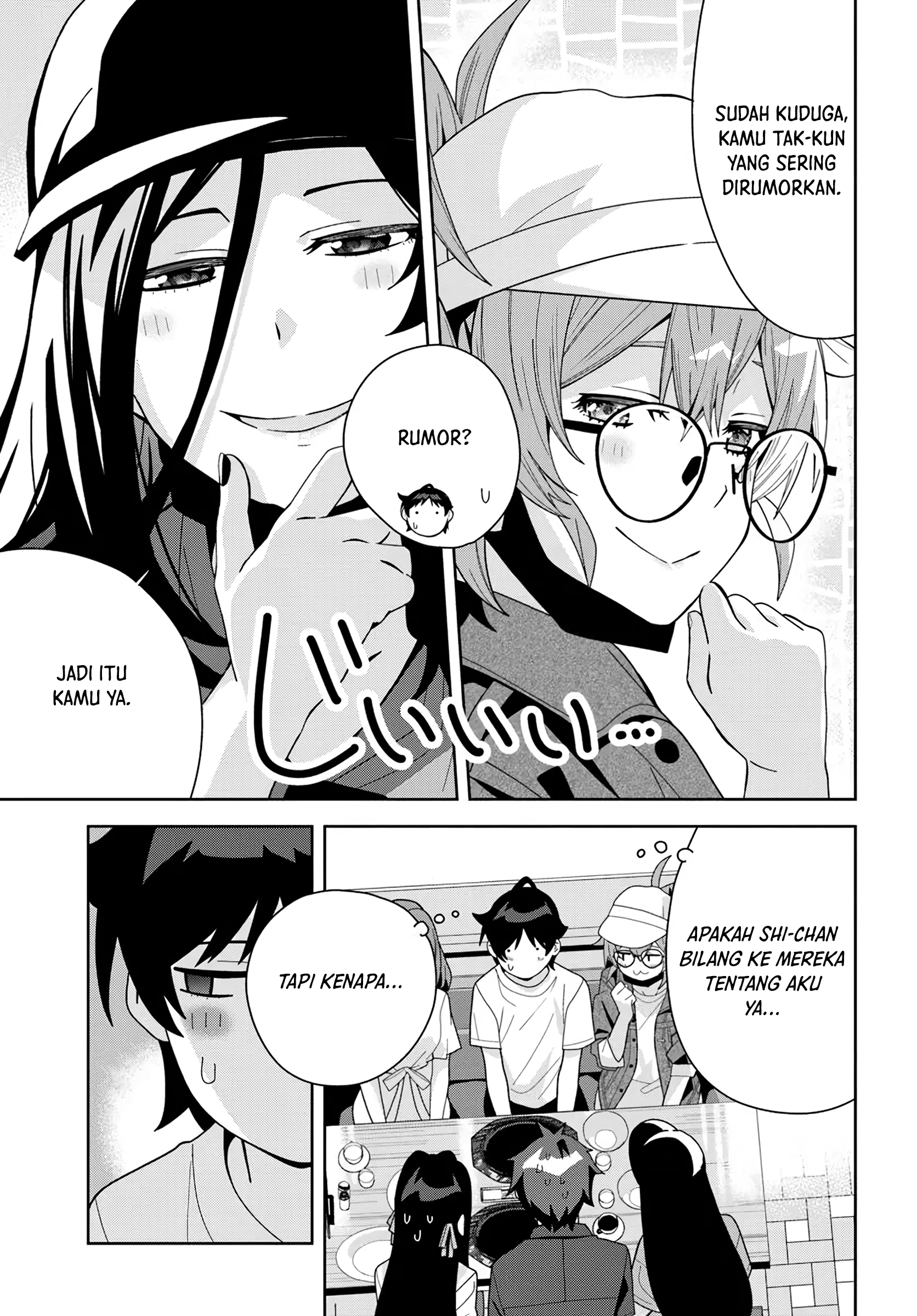 Classmate no Moto Idol ga, Tonikaku Kyodou Fushin nan desu. Chapter 18 - halaman 9