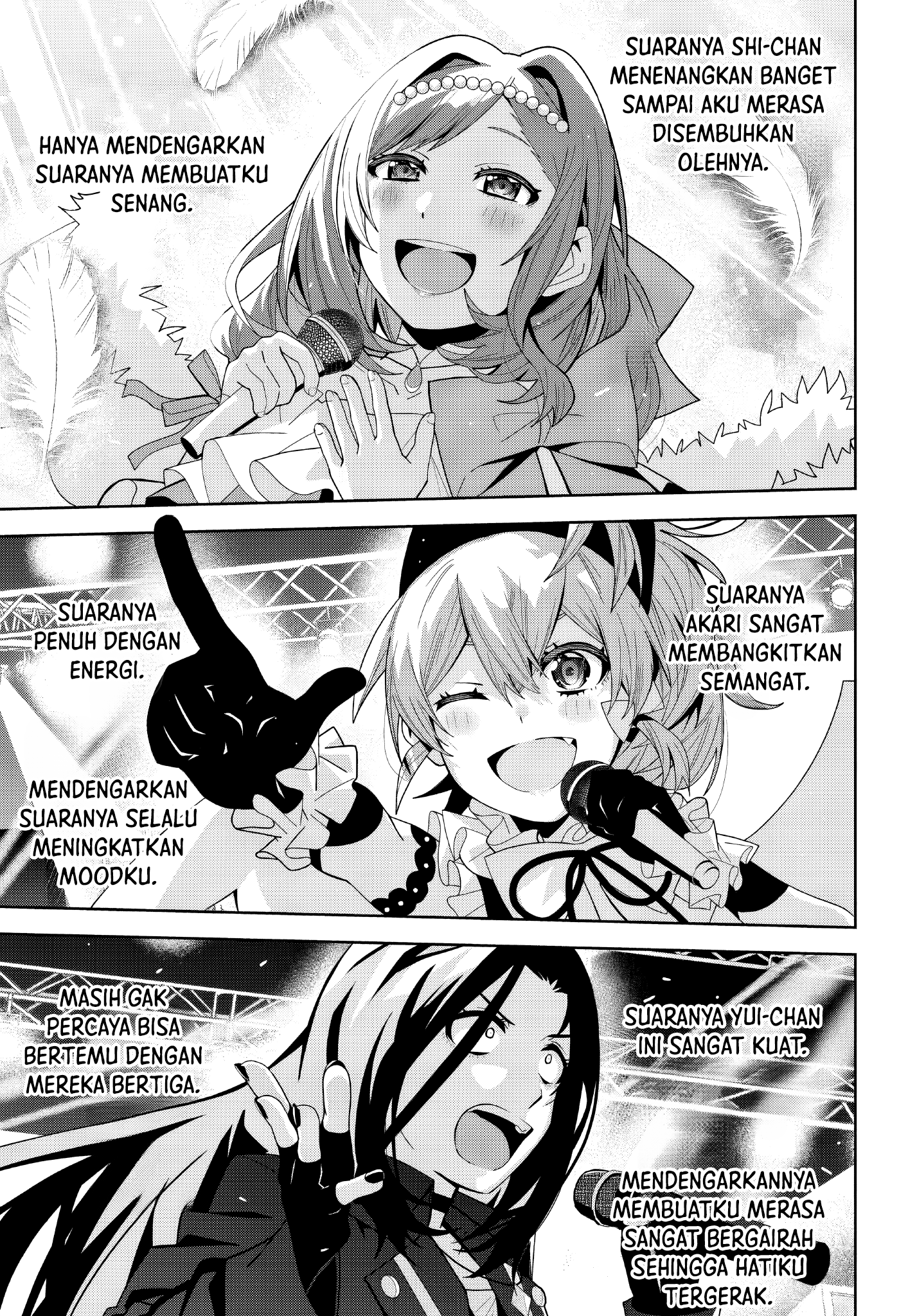 Classmate no Moto Idol ga, Tonikaku Kyodou Fushin nan desu. Chapter 19 - halaman 11