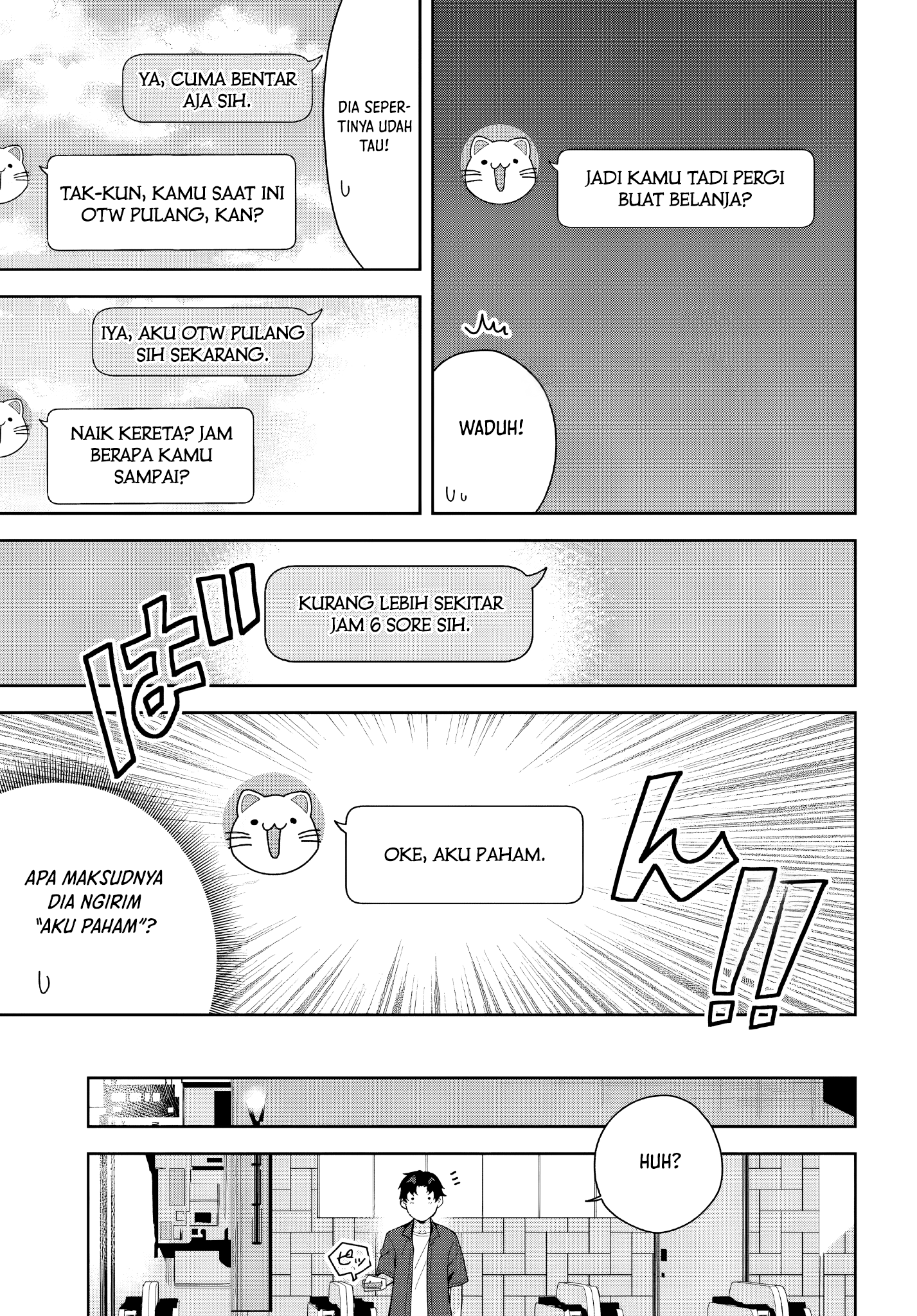 Classmate no Moto Idol ga, Tonikaku Kyodou Fushin nan desu. Chapter 19 - halaman 13