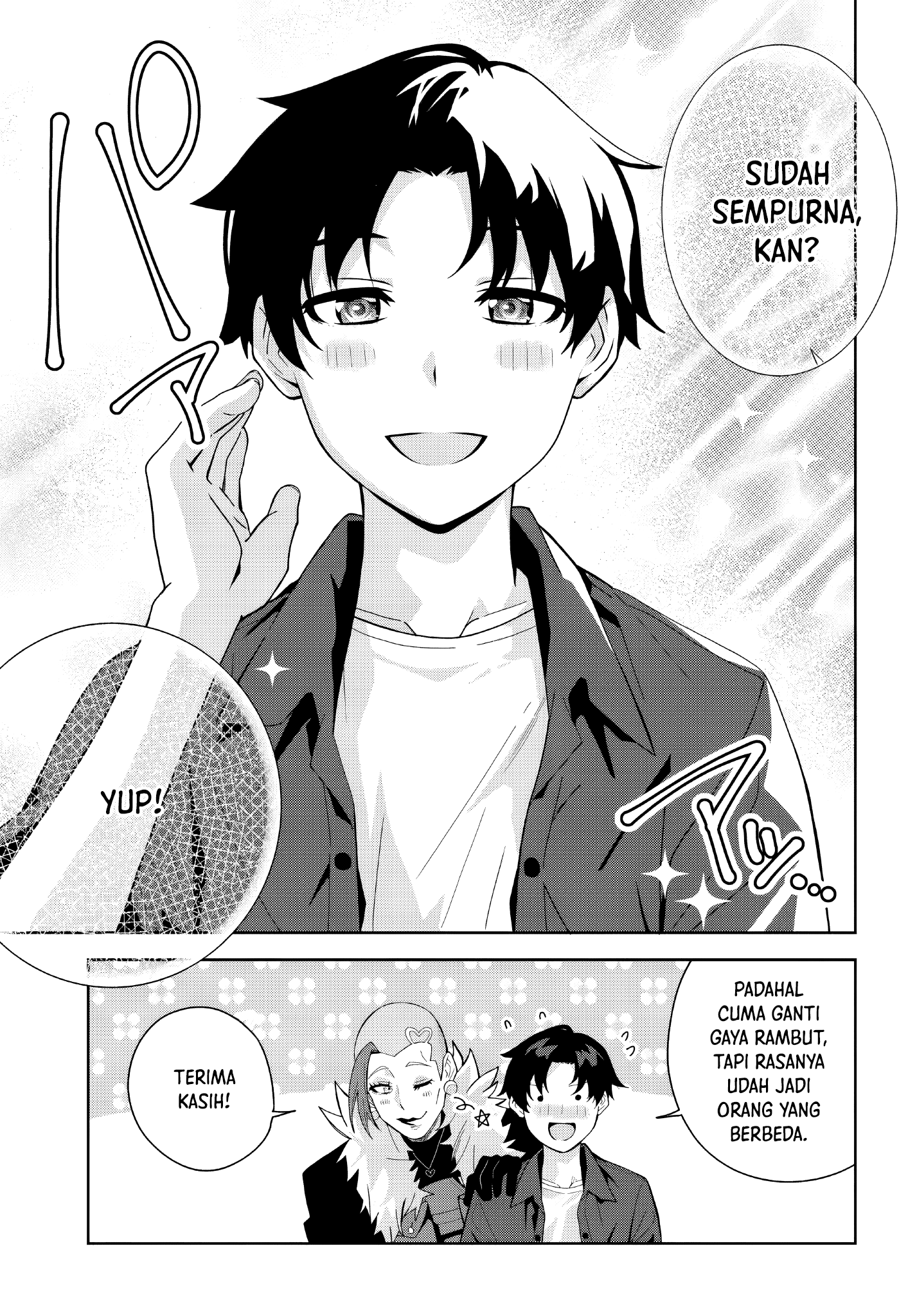 Classmate no Moto Idol ga, Tonikaku Kyodou Fushin nan desu. Chapter 19 - halaman 9