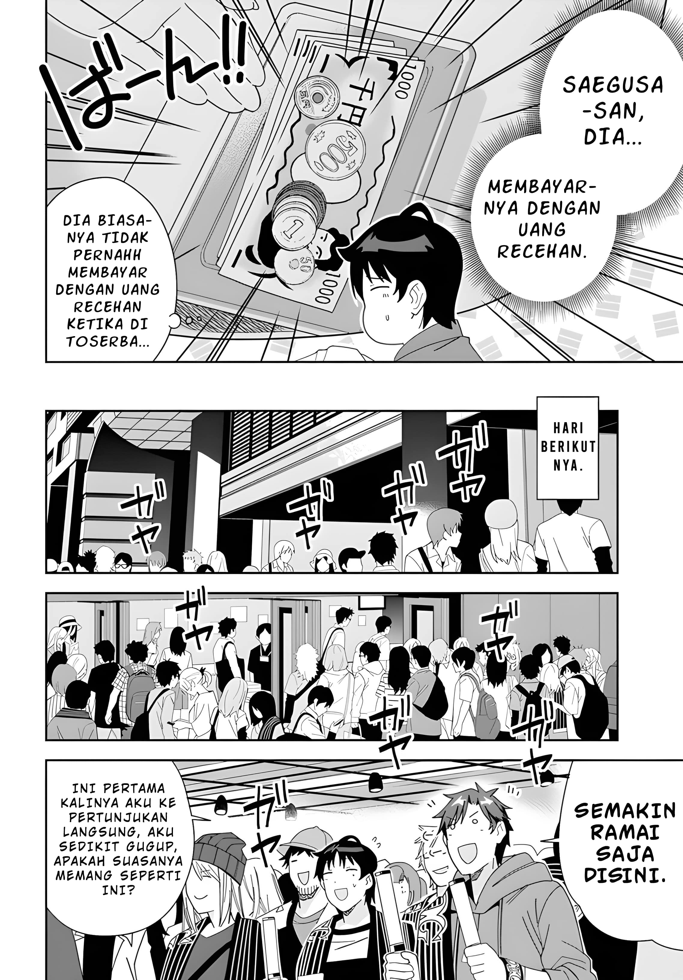 Classmate no Moto Idol ga, Tonikaku Kyodou Fushin nan desu. Chapter 2 - halaman 10